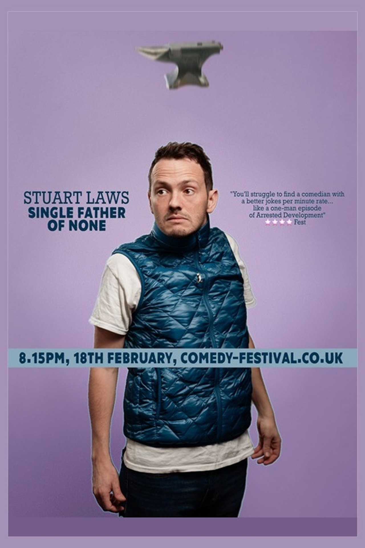 Stuart Laws: Single Father of None Backdrop