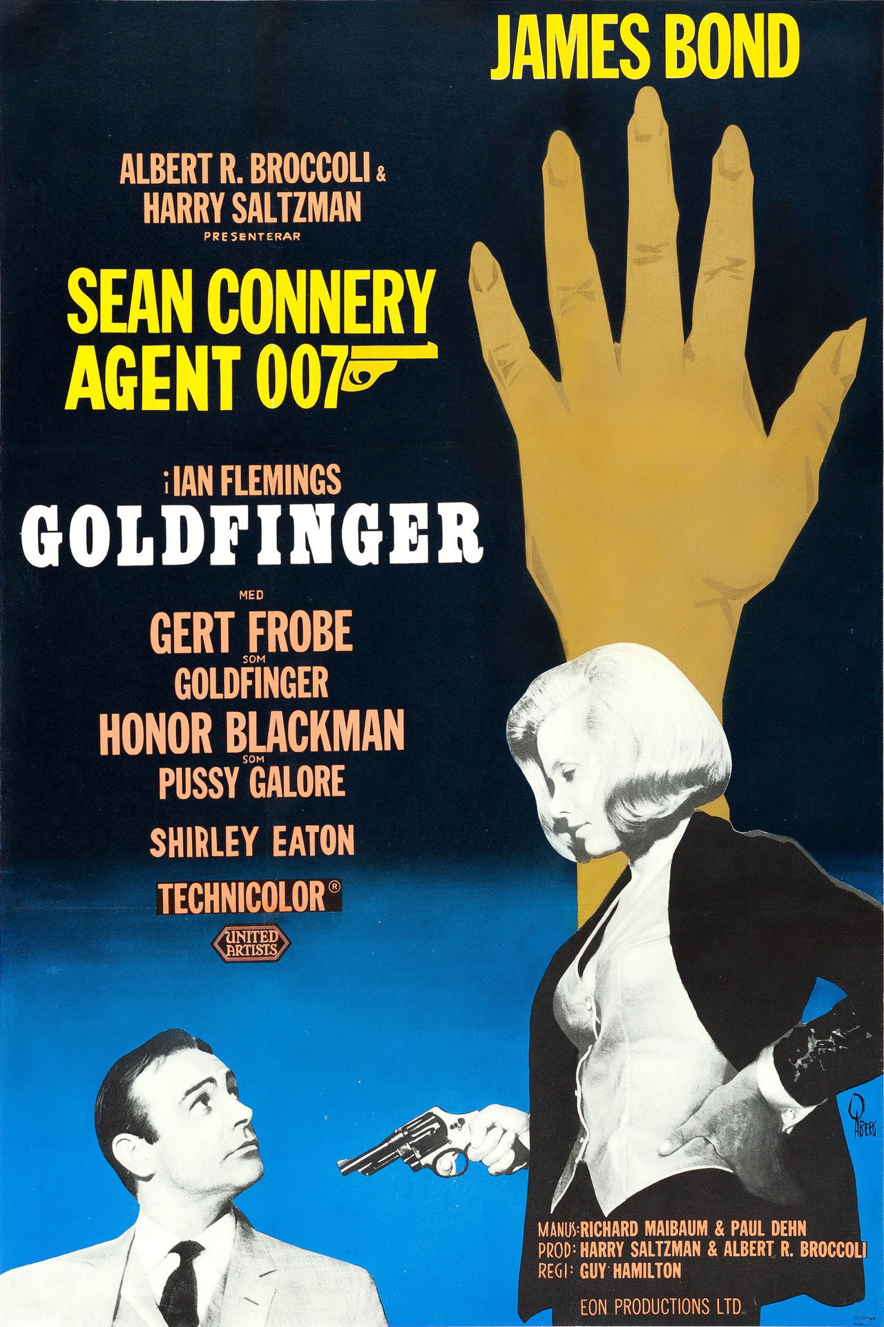 Goldfinger filmaffisch