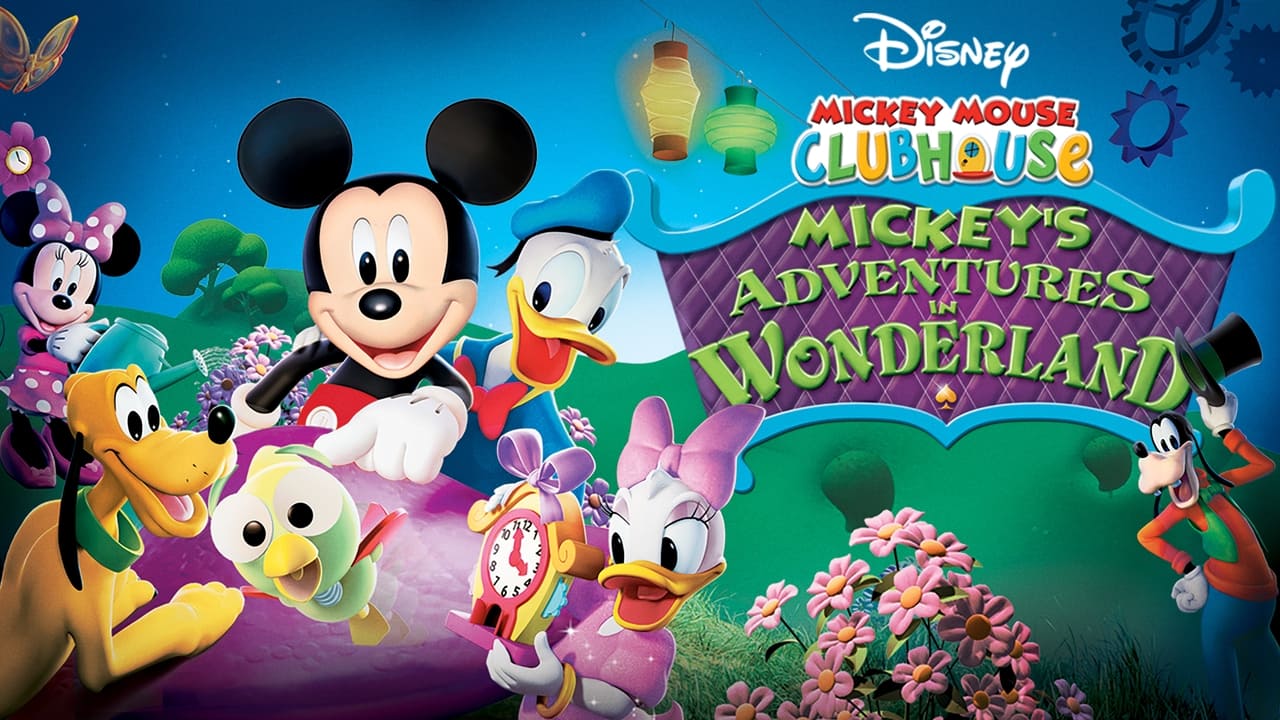 A Casa do Mickey Mouse - As Aventuras do Mickey no País das Maravilhas background