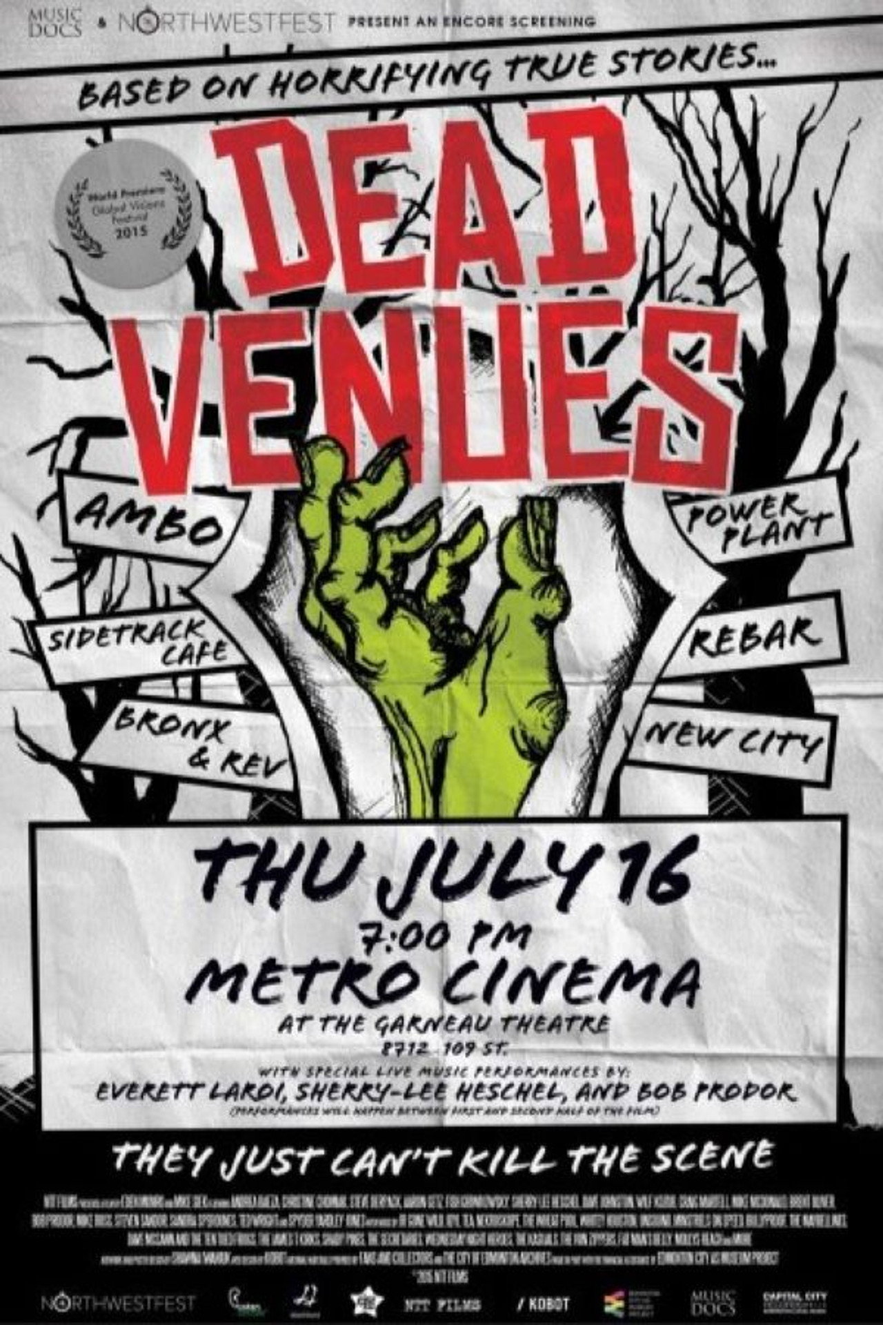 Dead Venues Backdrop