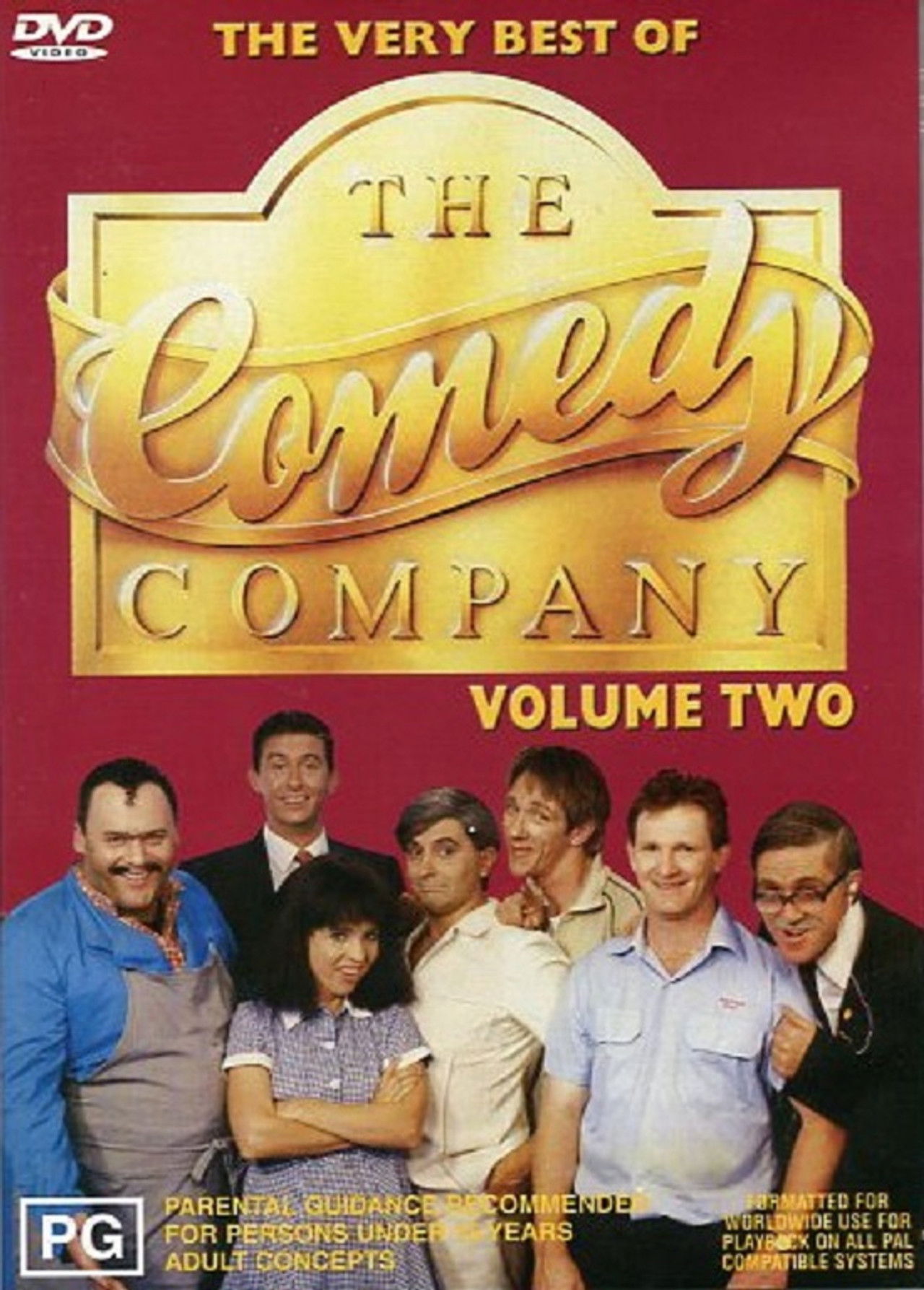 The Very Best of The Comedy Company Volume 2 Backdrop