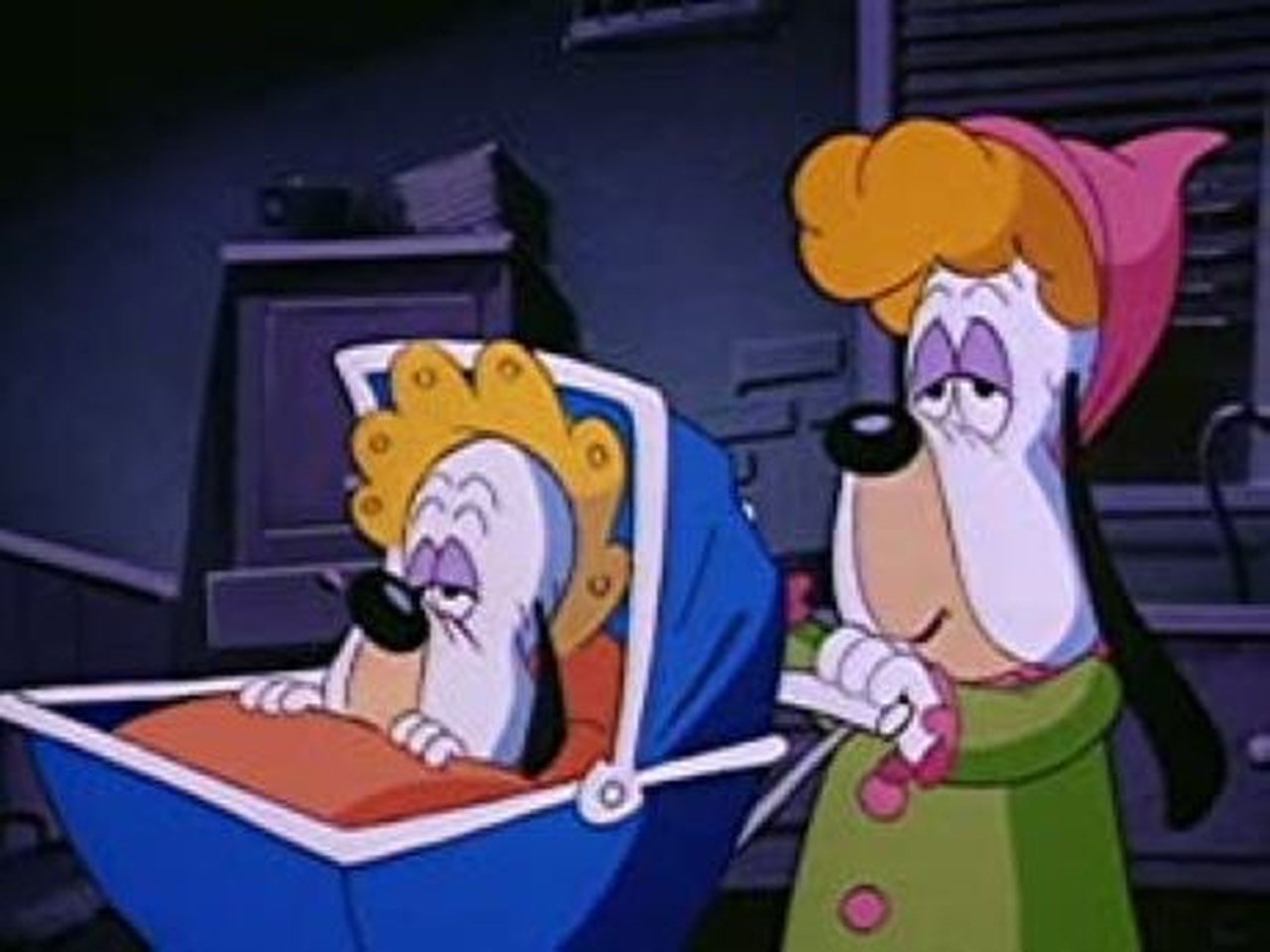 Droopy, Master Detective backdrop
