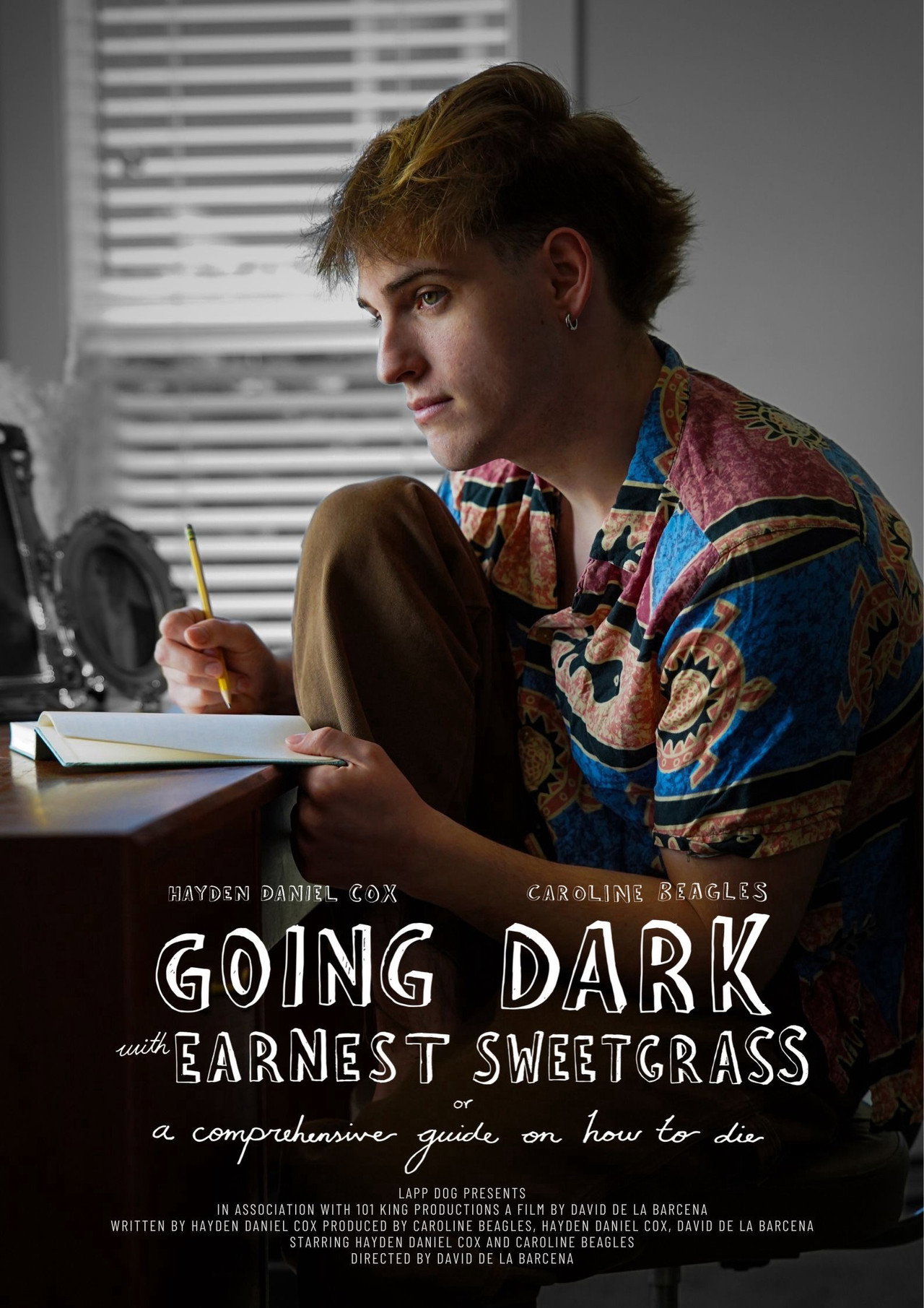 Going Dark with Earnest Sweetgrass: Or A Comprehensive Guide on How to Die filmaffisch