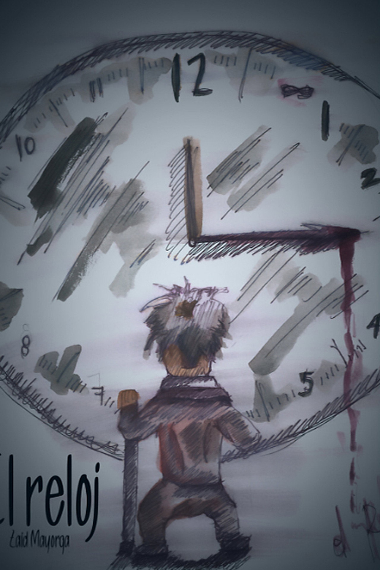 El reloj poster