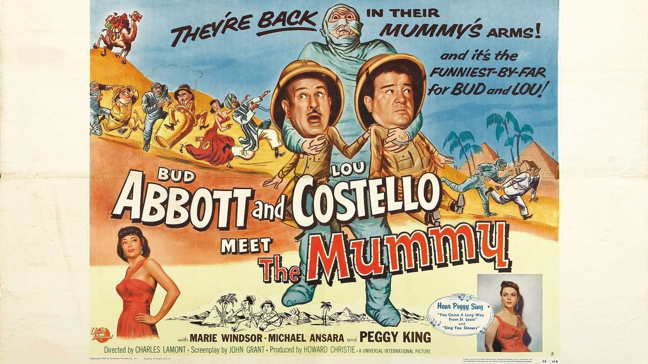 Abbott and Costello Meet the Mummy background