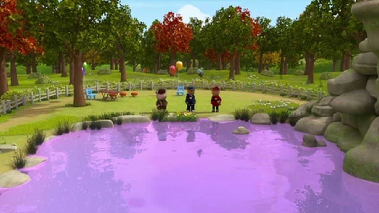 Les enquêtes de Toby et Teri — L'affaire du bruit dans la forêt / L'affaire de l'étang violet