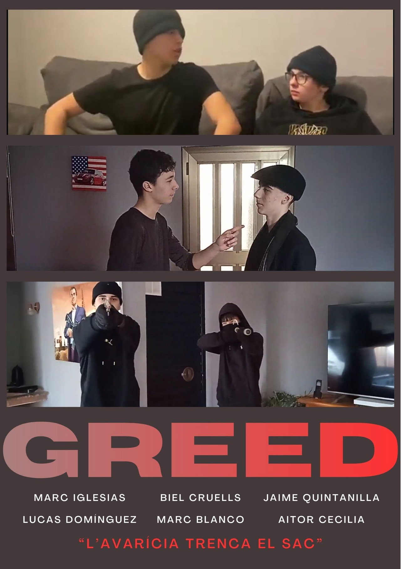 Greed poster