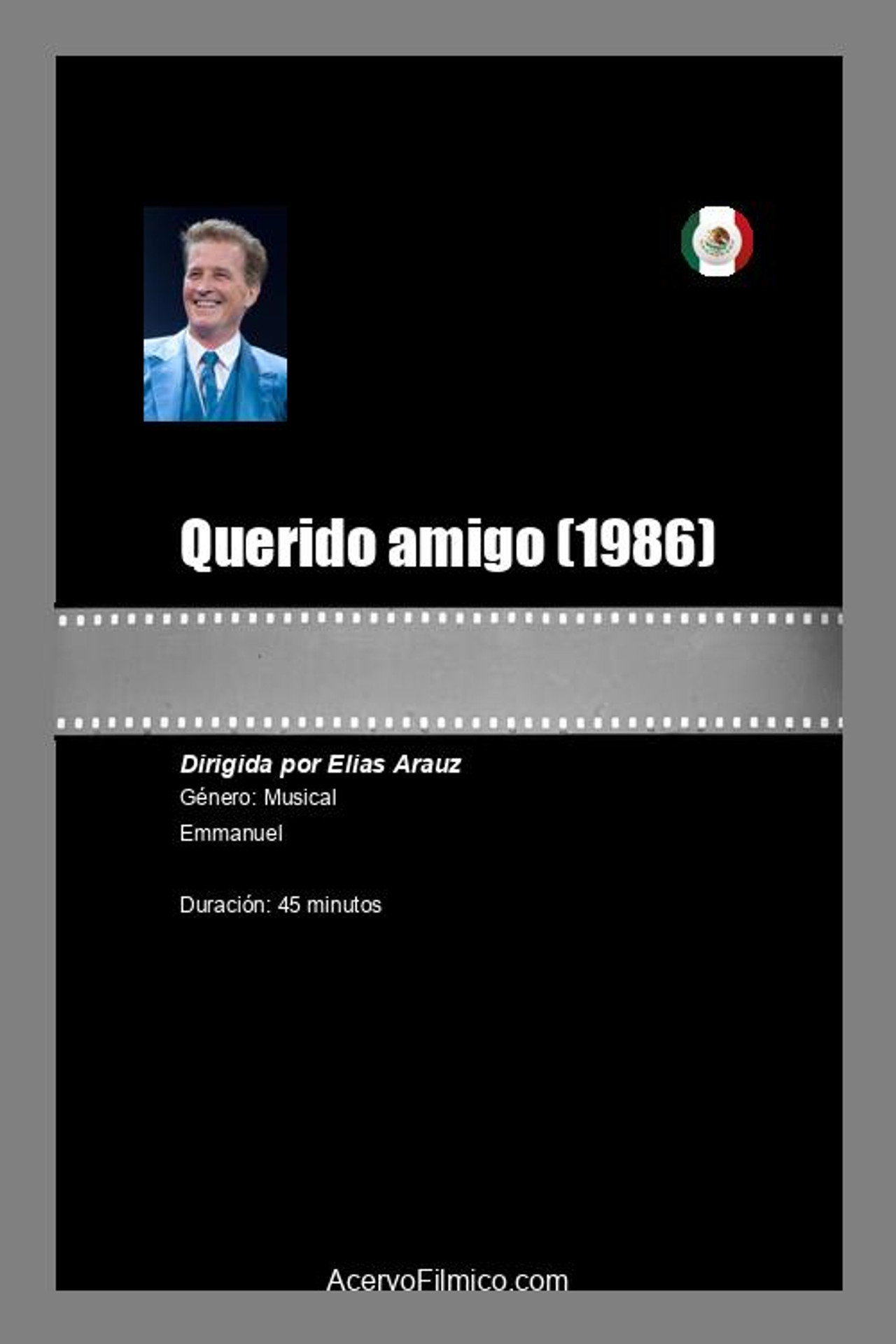 Querido amigo Backdrop