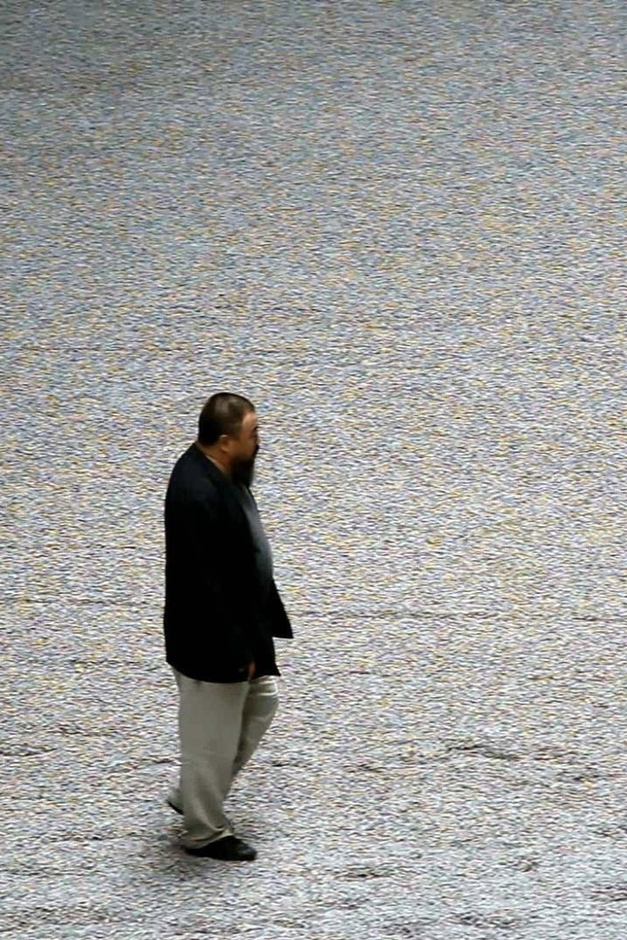 Ai Weiwei: Sunflower Seeds Backdrop