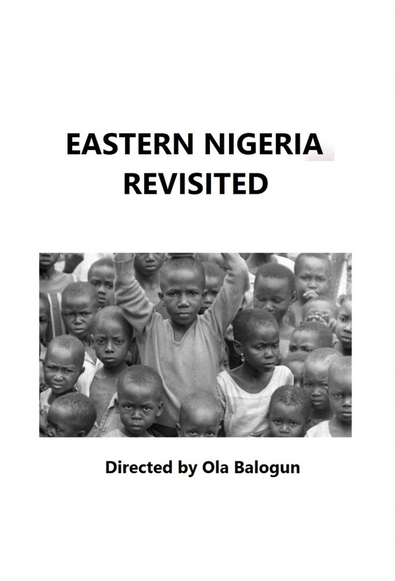 Eastern Nigeria Revisited filmaffisch