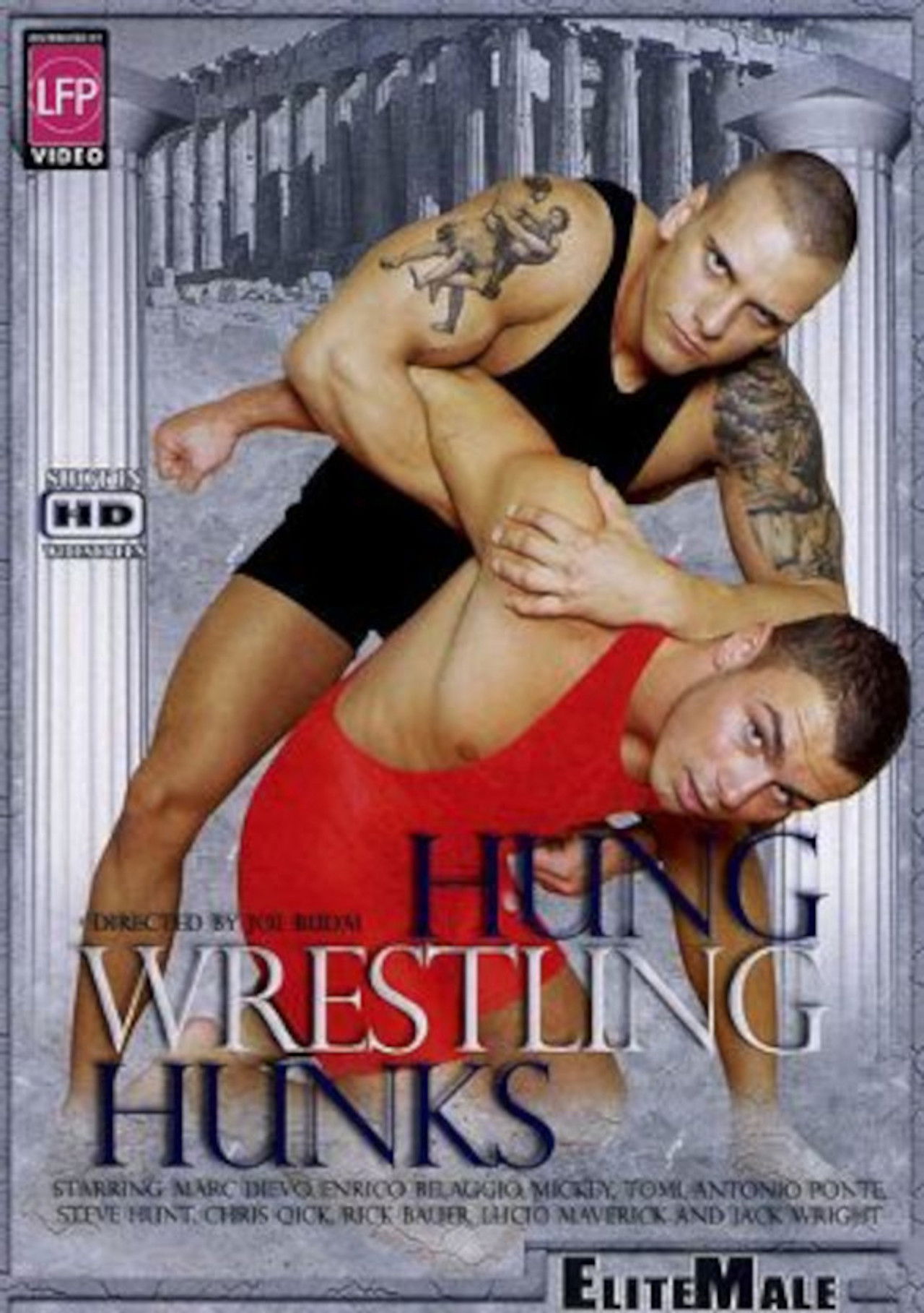 Hung Wrestling Hunks Backdrop
