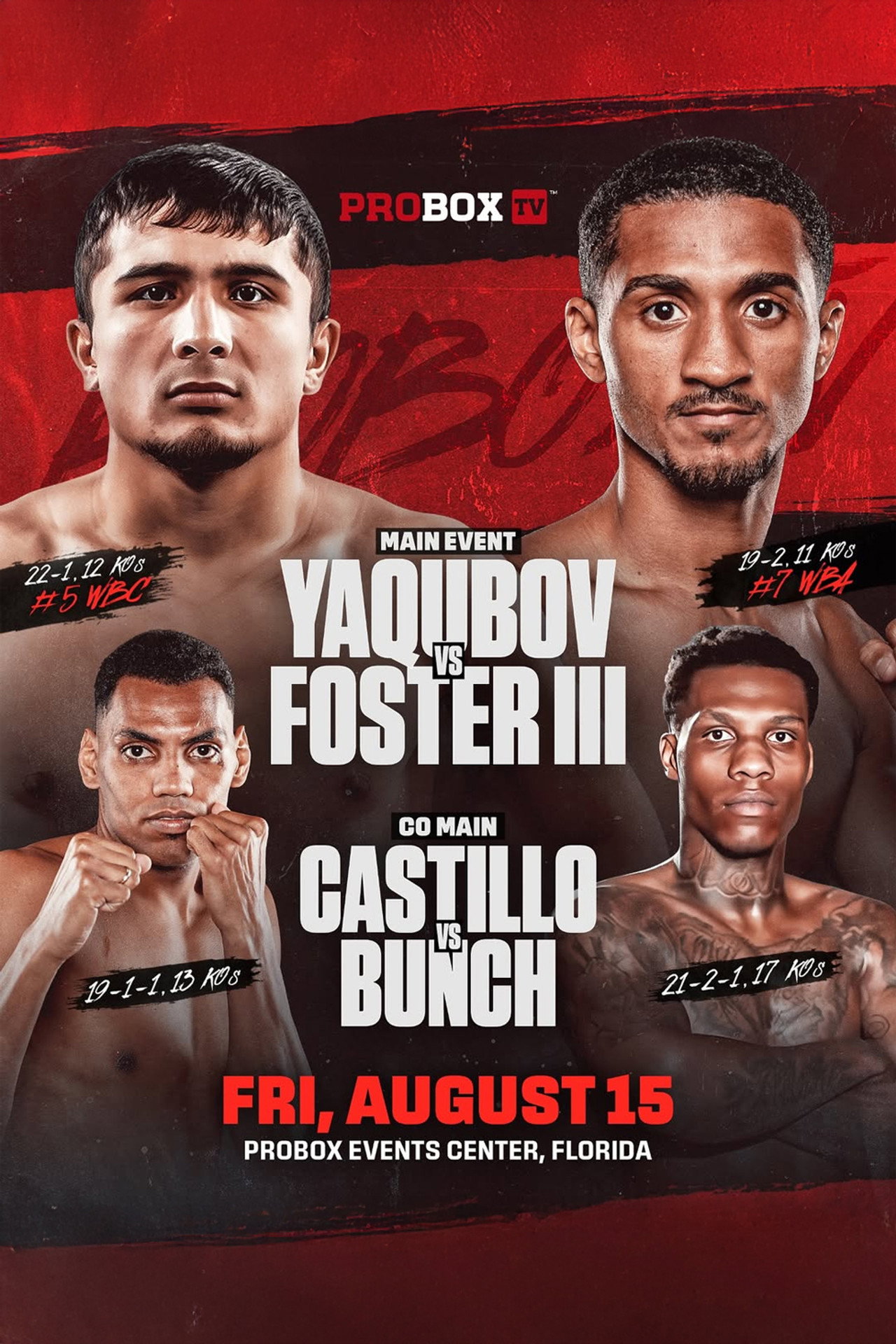 Muhammadkhuja Yaqubov vs. William Foster III filmaffisch