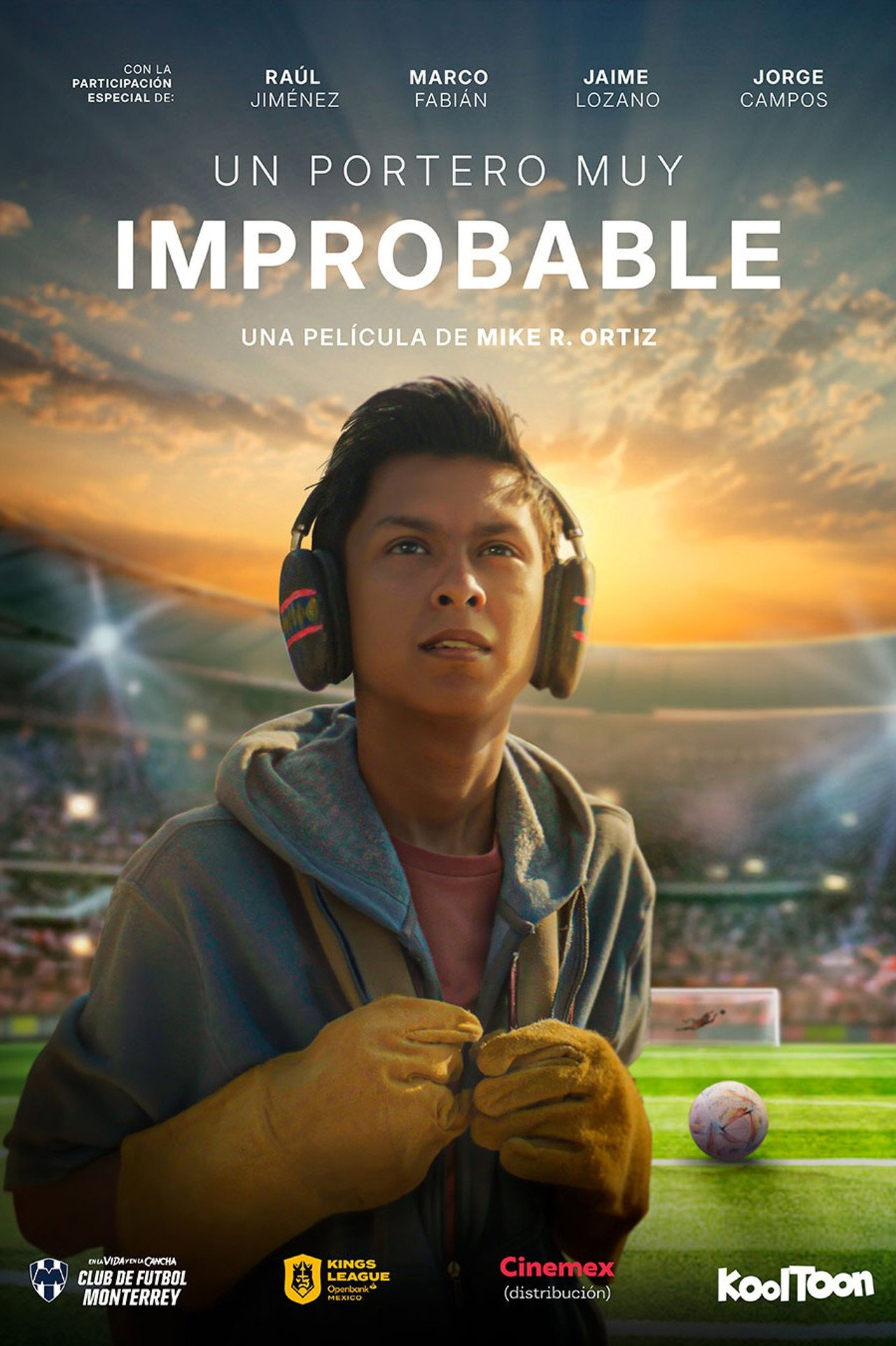 Un Portero Muy Improbable filmaffisch