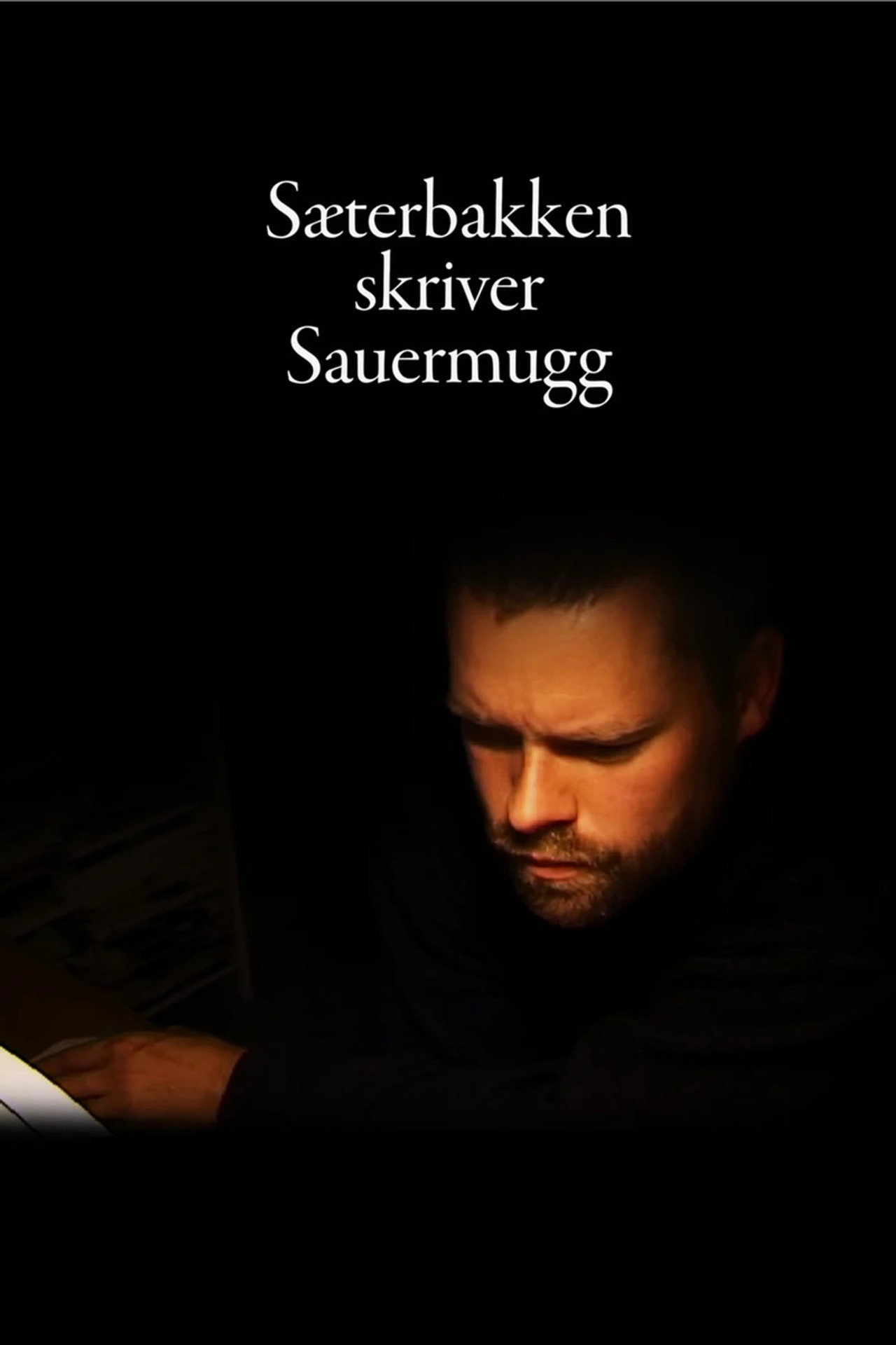 Sæterbakken skriver Sauermugg filmaffisch