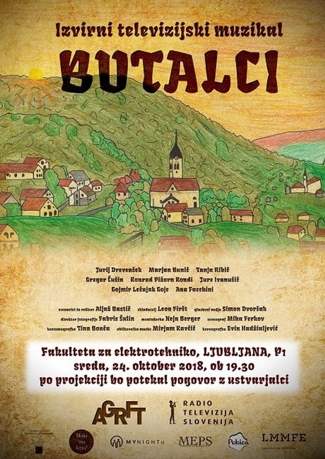 Butalci filmaffisch