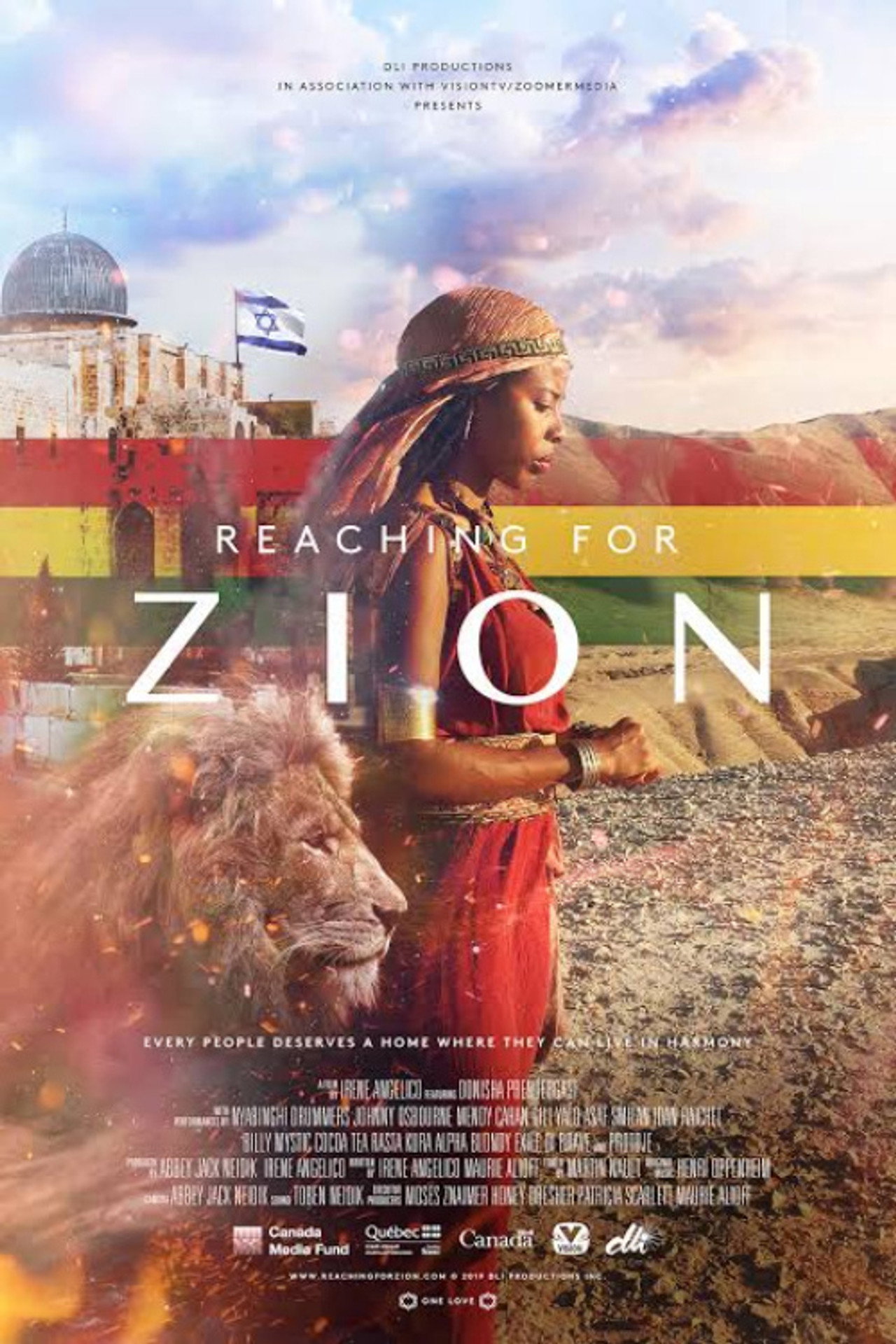 Reaching For Zion Backdrop