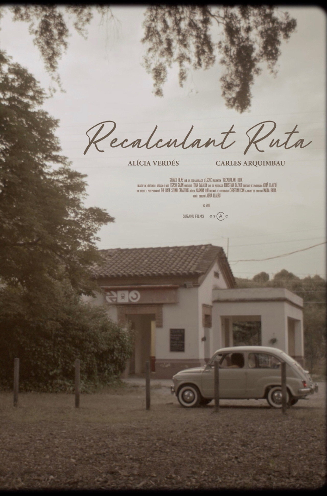 Recalculant ruta filmaffisch