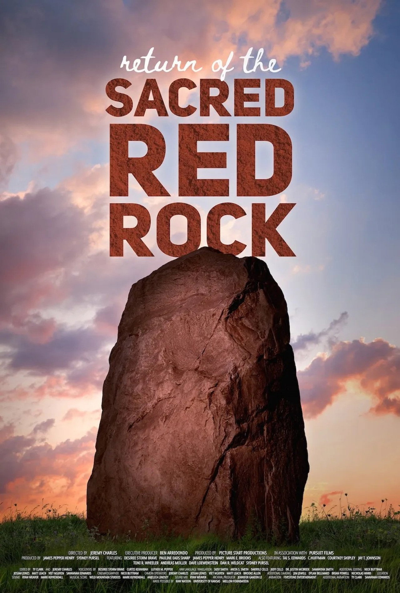 Return of the Sacred Red Rock filmaffisch