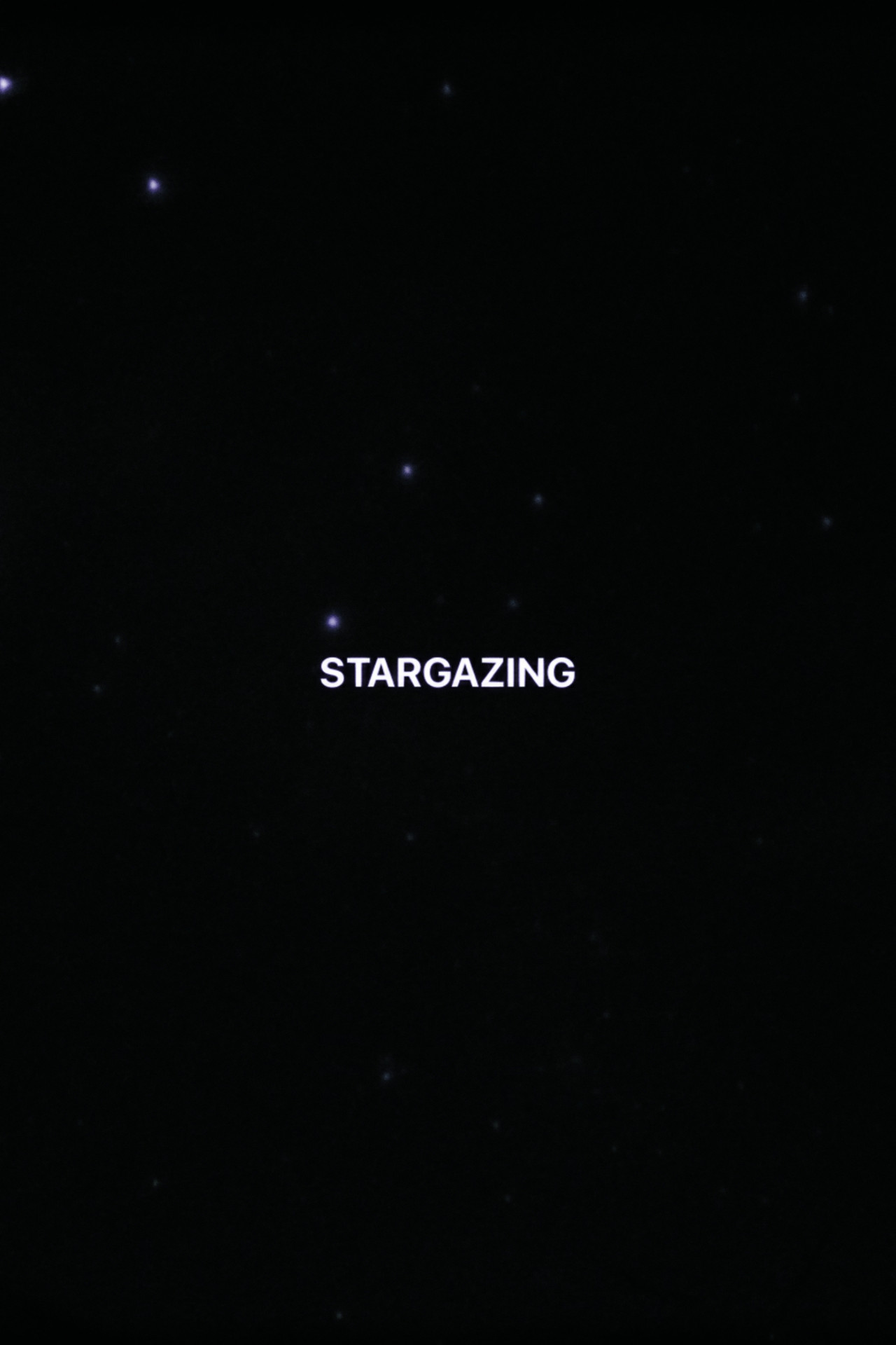 Stargazing