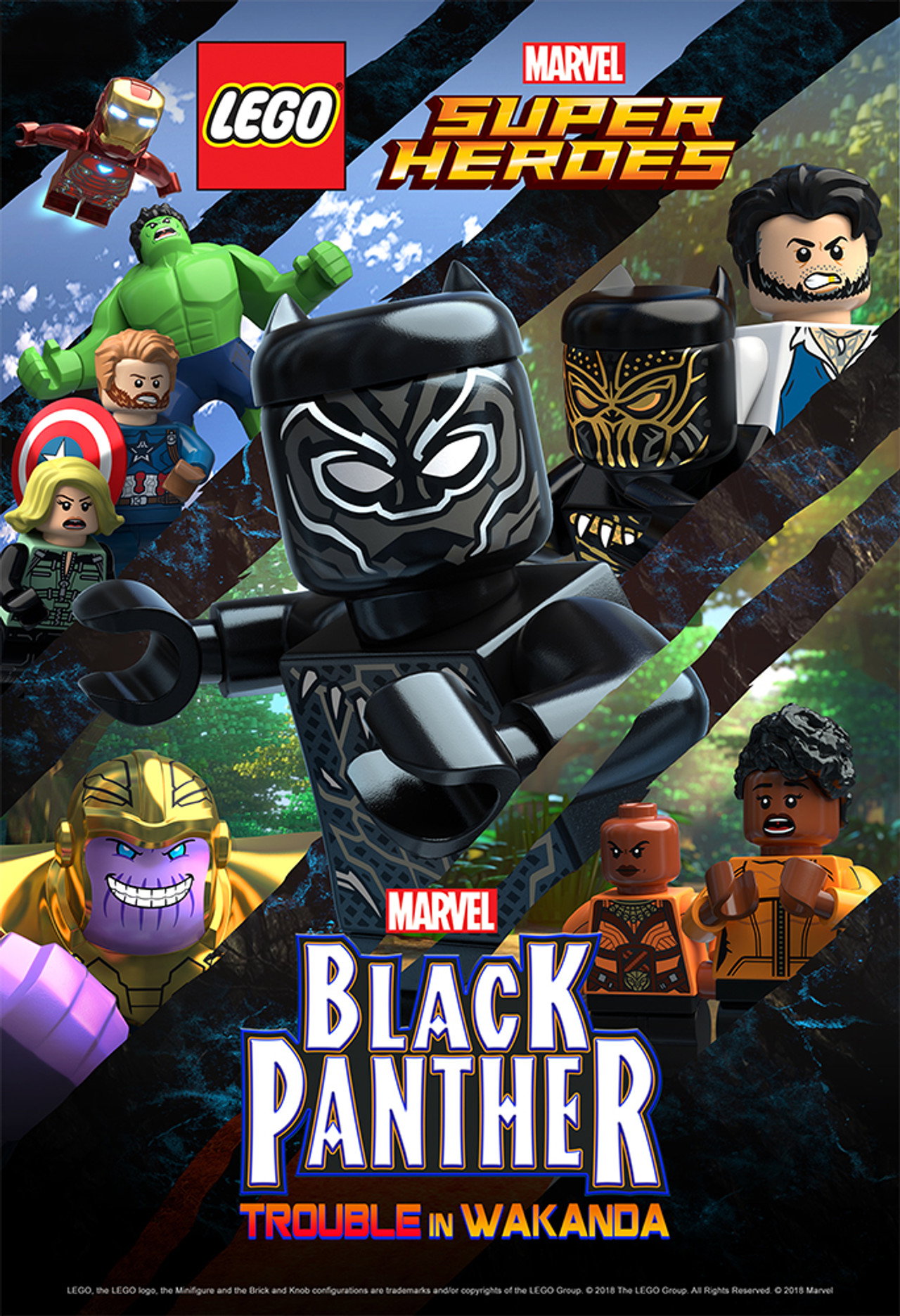 LEGO Marvel Szuperhősök: Fekete Párduc - Wakandai gondok – plakát 6