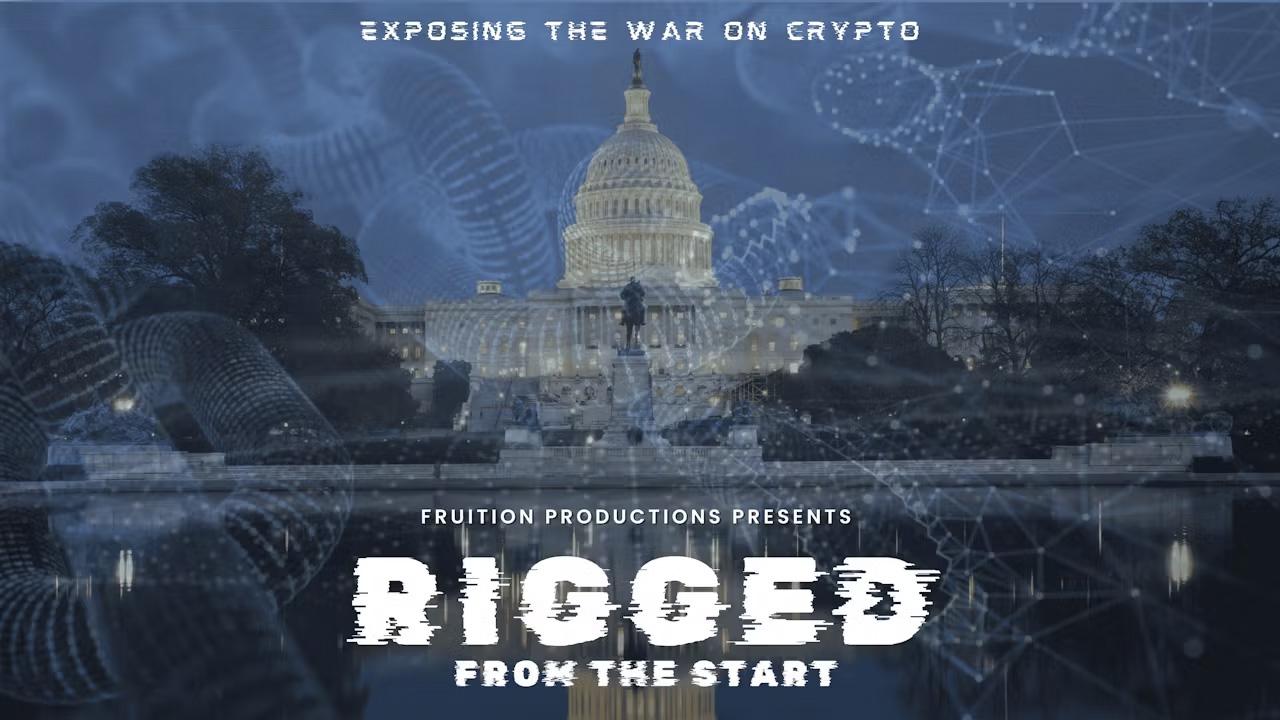 Rigged from the Start, Exposing the SEC's war on crypto background