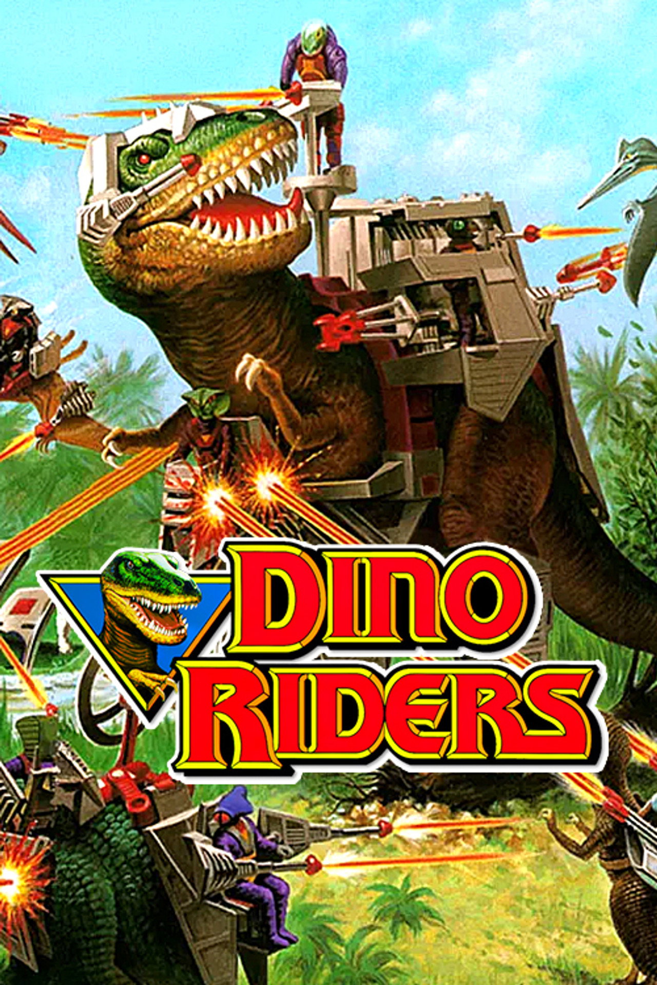 Dino-Riders poster