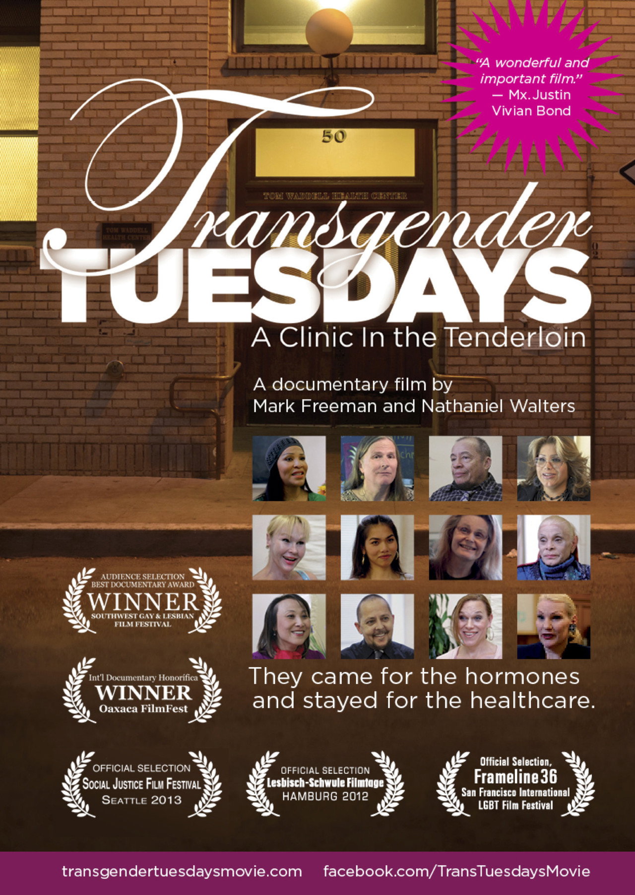 Transgender Tuesdays: A Clinic In the Tenderloin filmaffisch