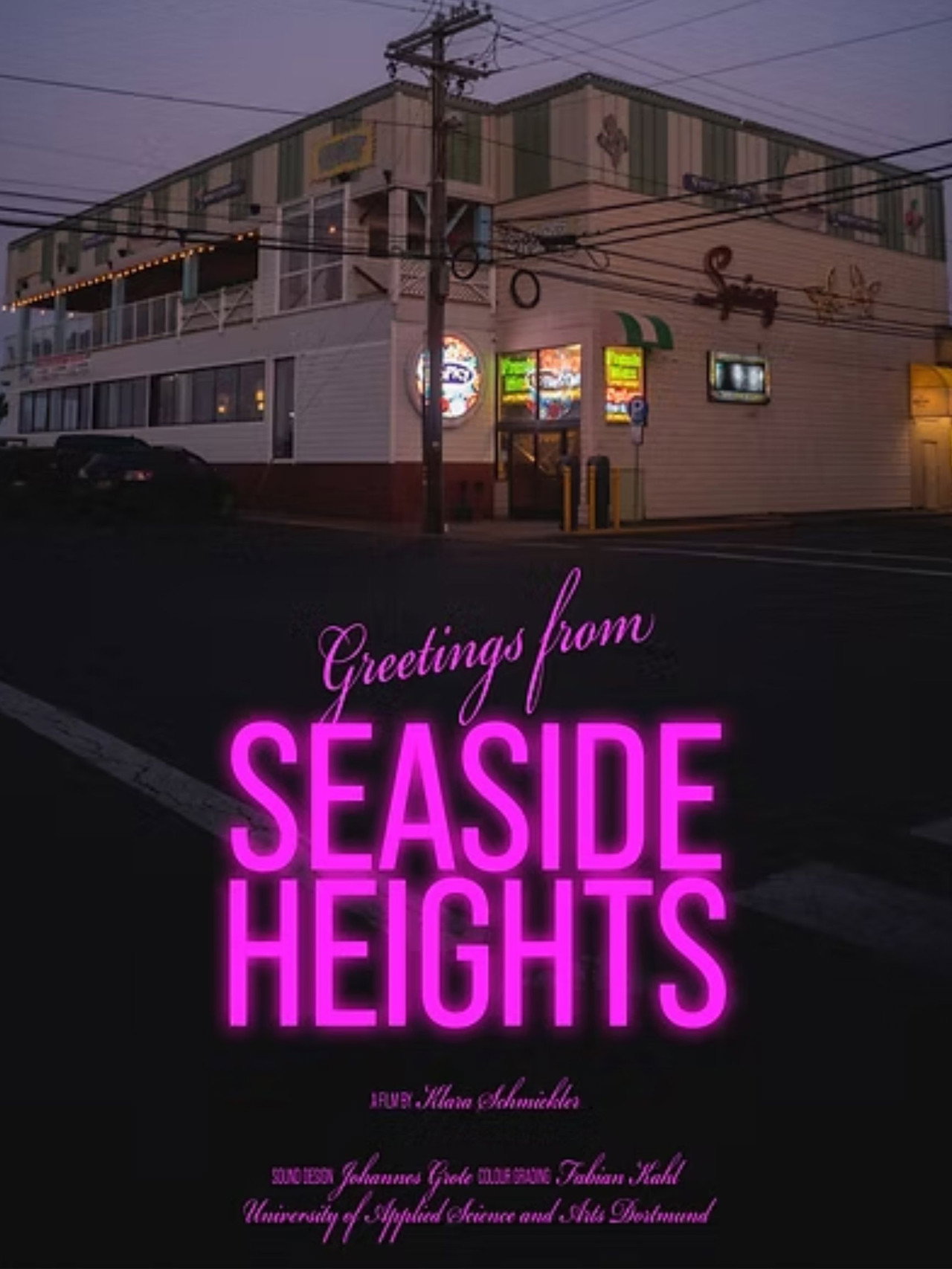 Greetings from Seaside Heights Backdrop