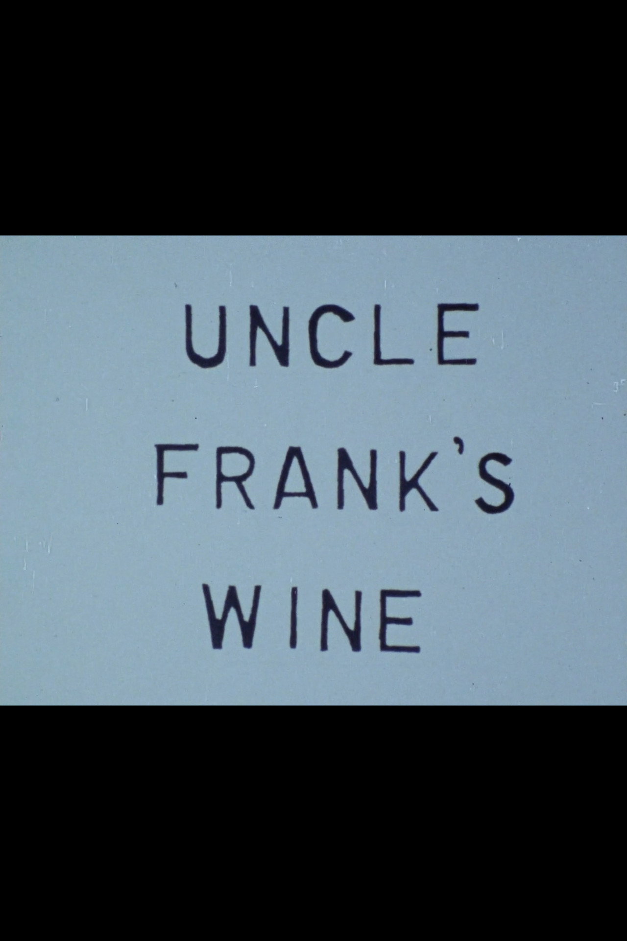 Uncle Frank's Wine Backdrop