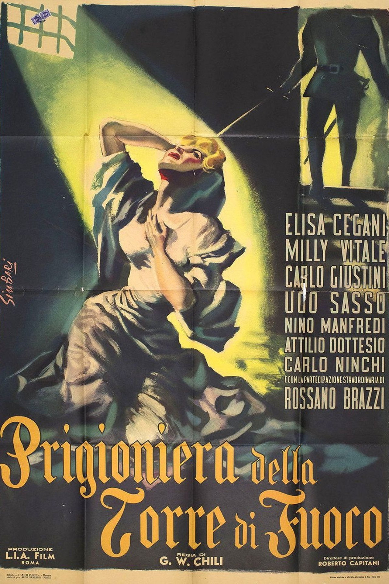 La prigioniera della torre di fuoco