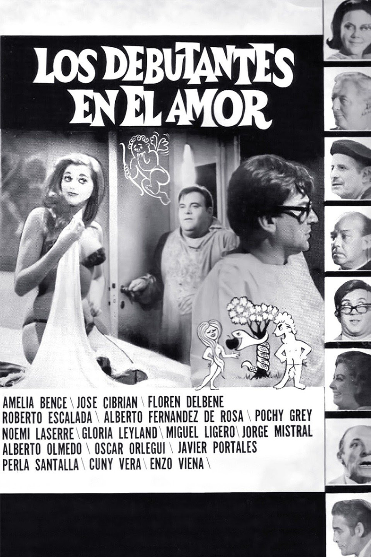 Los debutantes en el amor filmaffisch