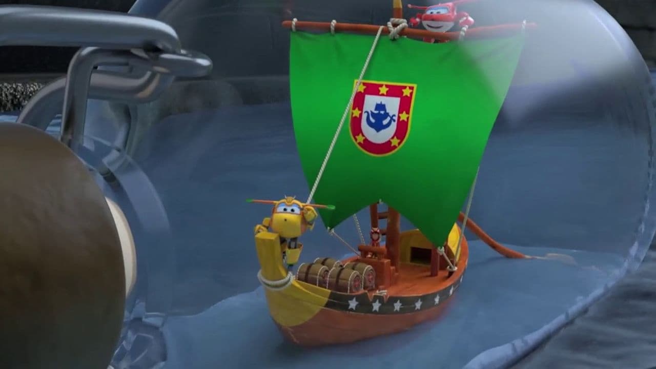 Super Wings - Season 4 Episode 36 : Bottle Boat Bon Voyage