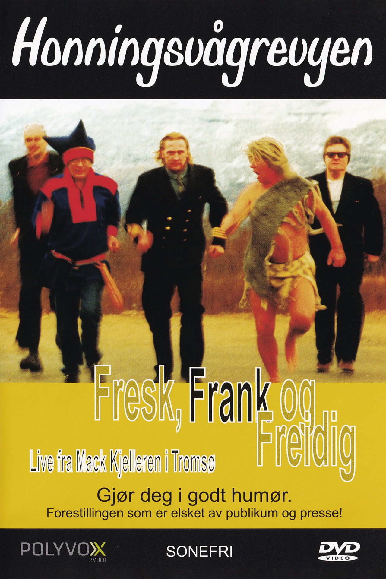 Honningsvågrevyen: Fresk, Frank og Freidig filmaffisch