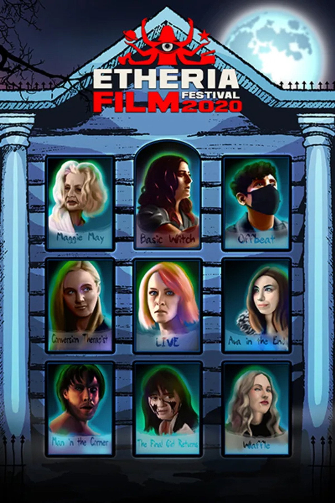 Etheria Film Night Shorts 2020 filmaffisch