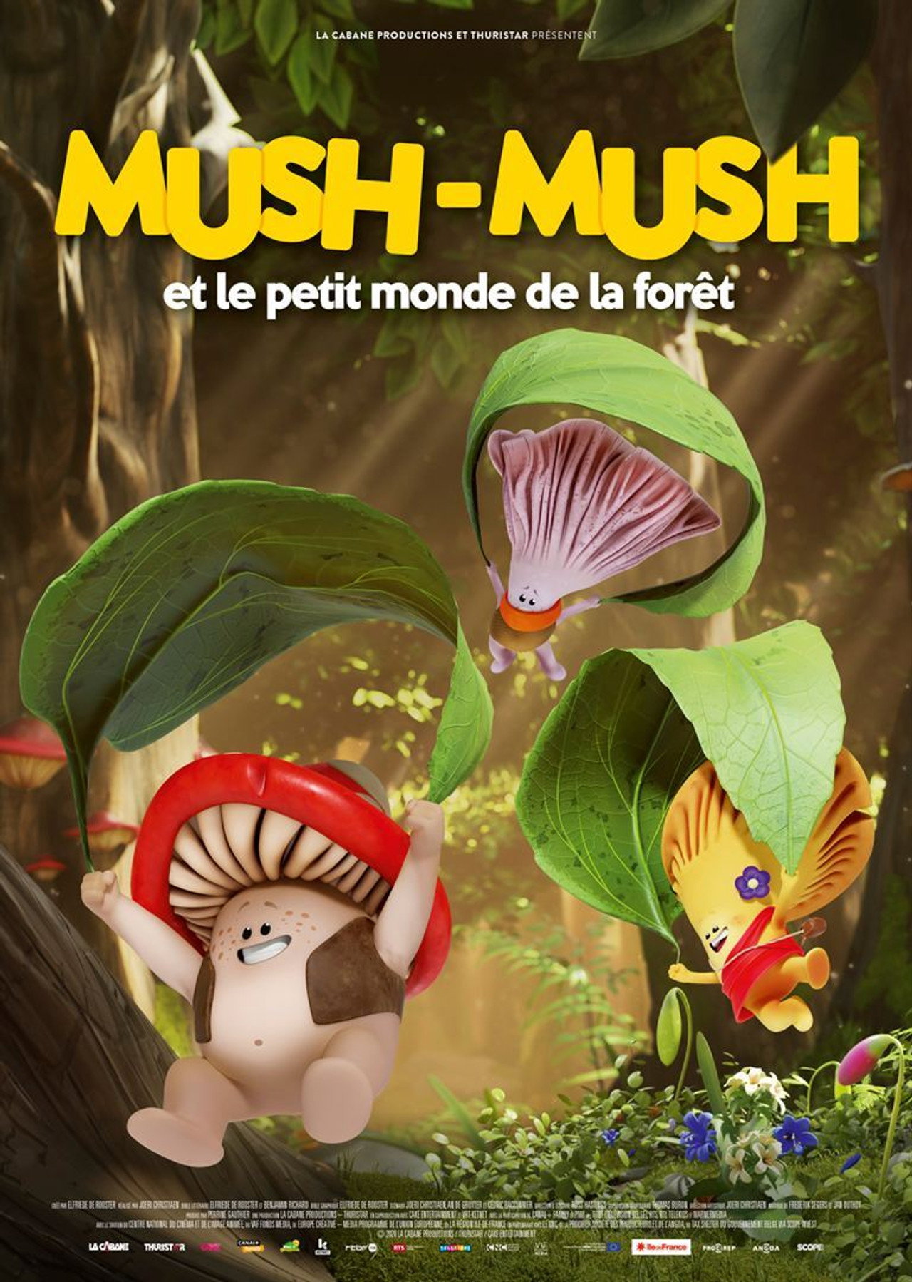 Mush-Mush et le petit monde de la forêt filmaffisch