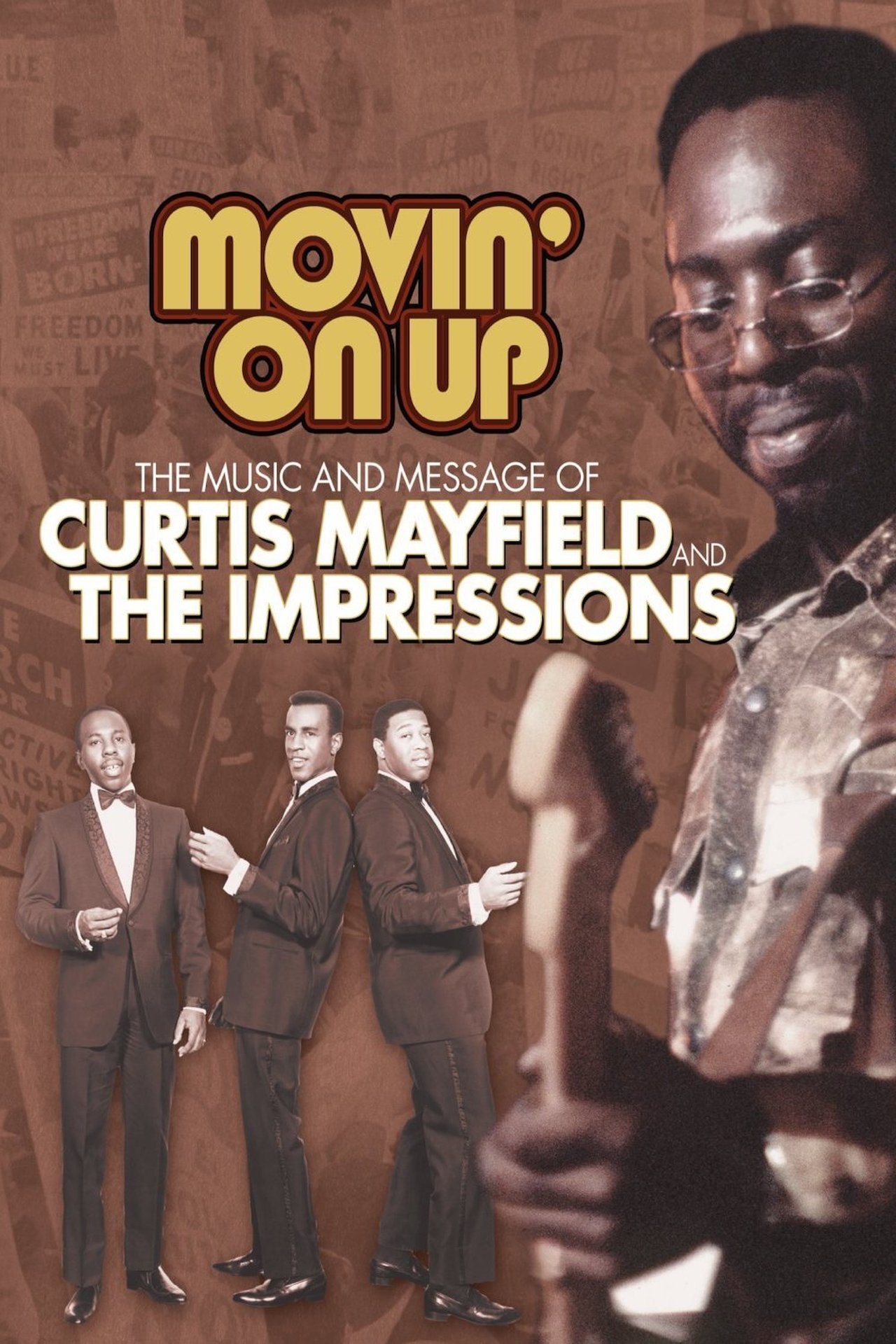 مشاهدة فيلم Movin' on Up: The Music and Message of Curtis Mayfield and the Impressions مترجم بدون اعلانات - بوستر