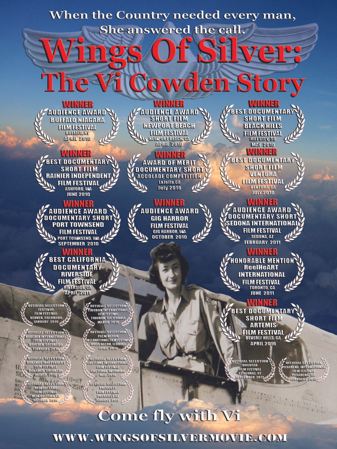Wings of Silver: The Vi Cowden Story poster