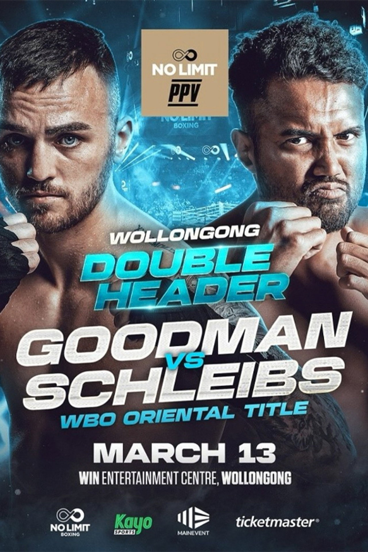 Sam Goodman vs. Mark Schleibs filmaffisch