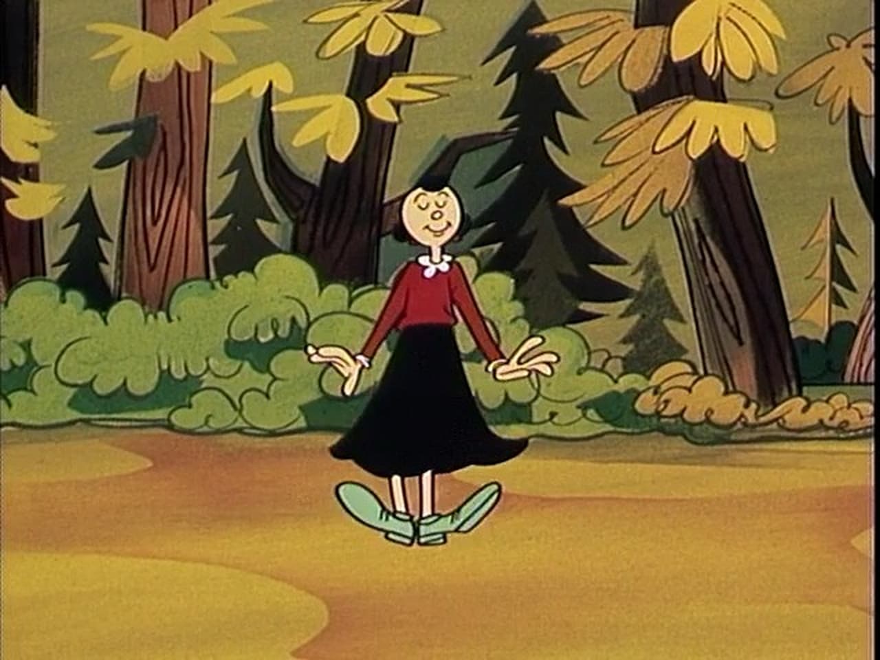 Popeye the Sailor - Season 1 Episode 95 : The Green Dancin' Shoes