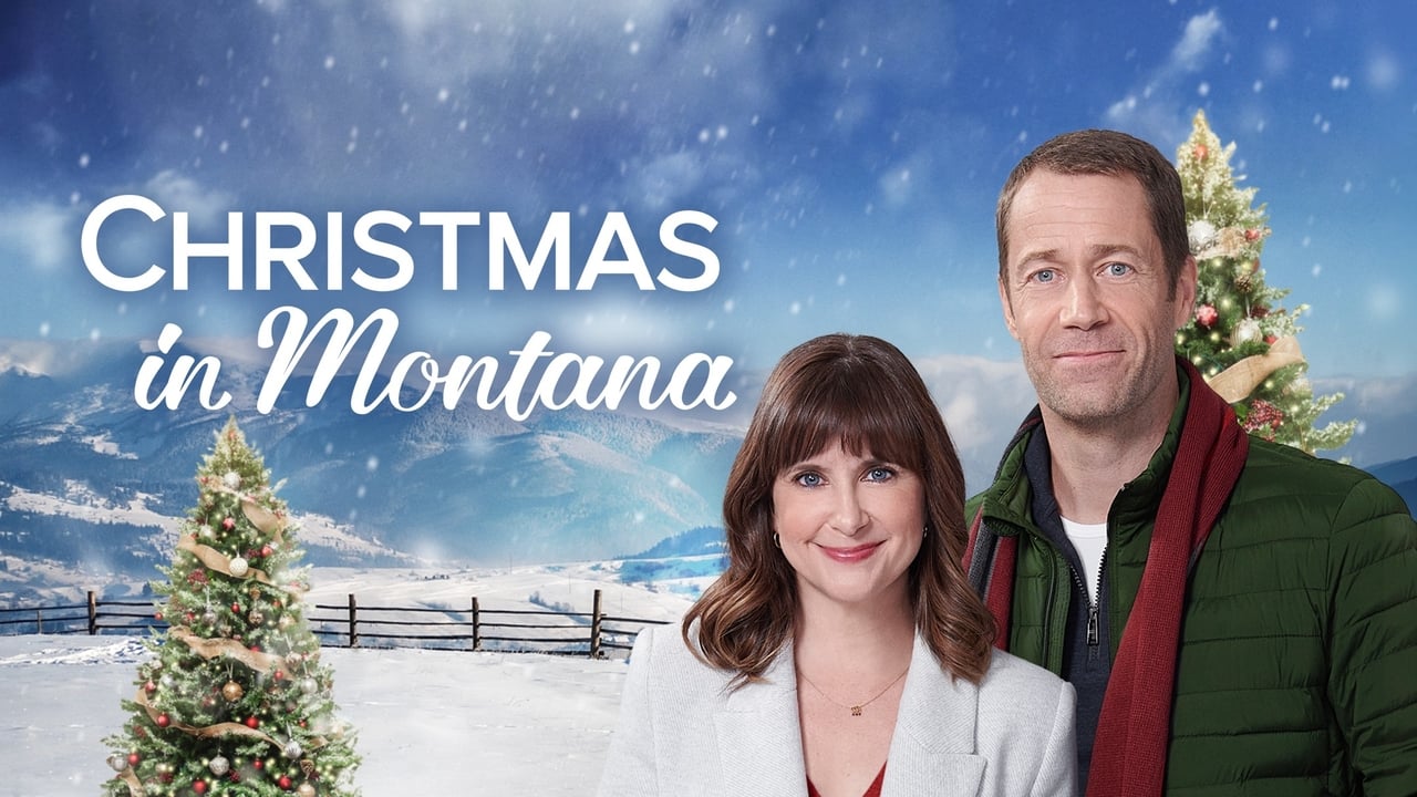 Christmas in Montana background