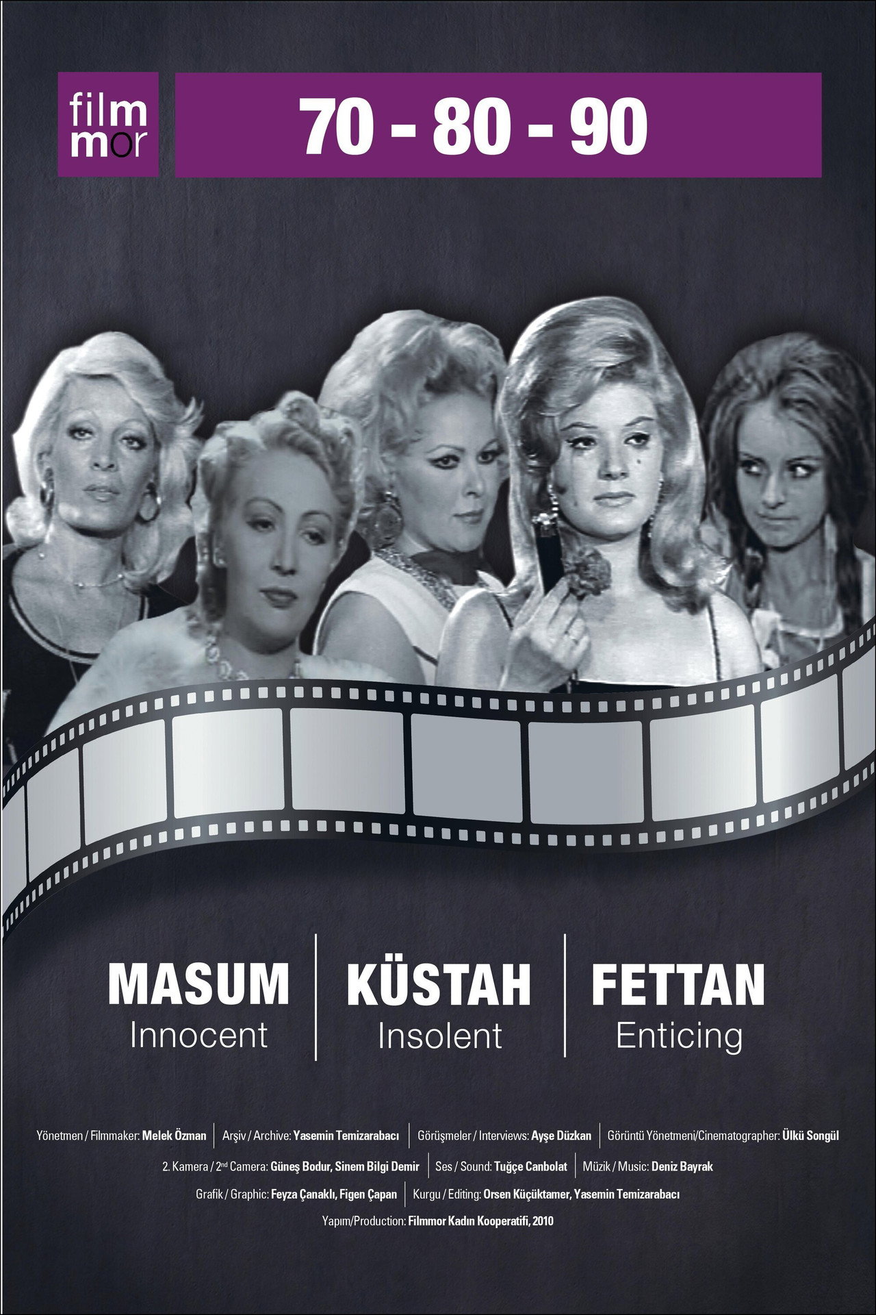 70-80-90 / Masum, Küstah, Fettan filmaffisch