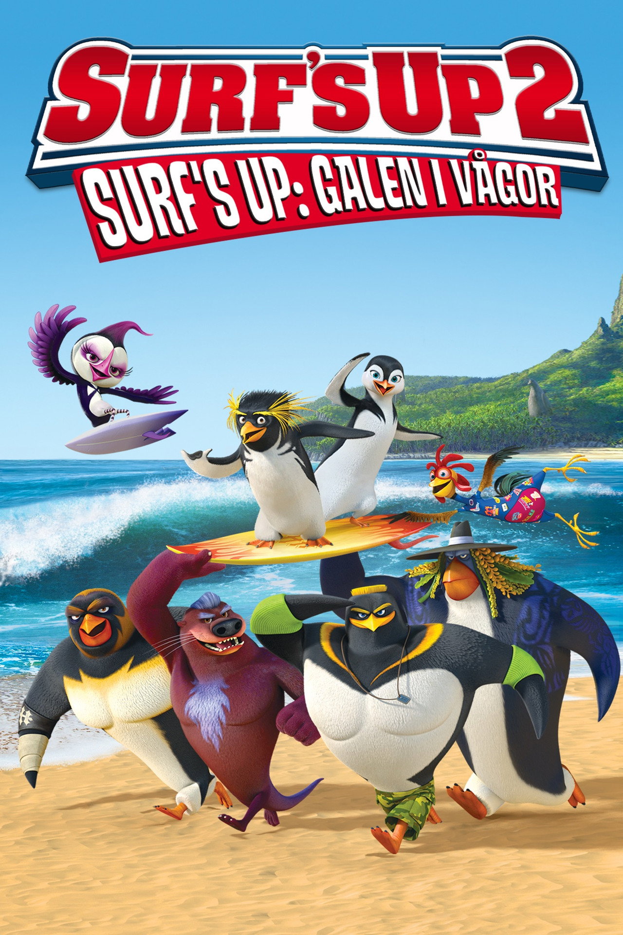Surf's Up 2: Galen i vågor filmaffisch