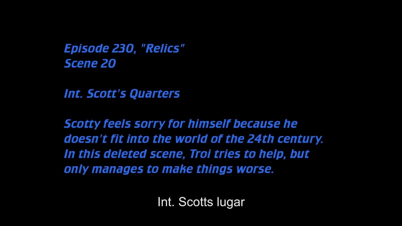 Star Trek: The Next Generation - Season 0 Episode 106 : Deleted Scenes: S06E04 - Relics