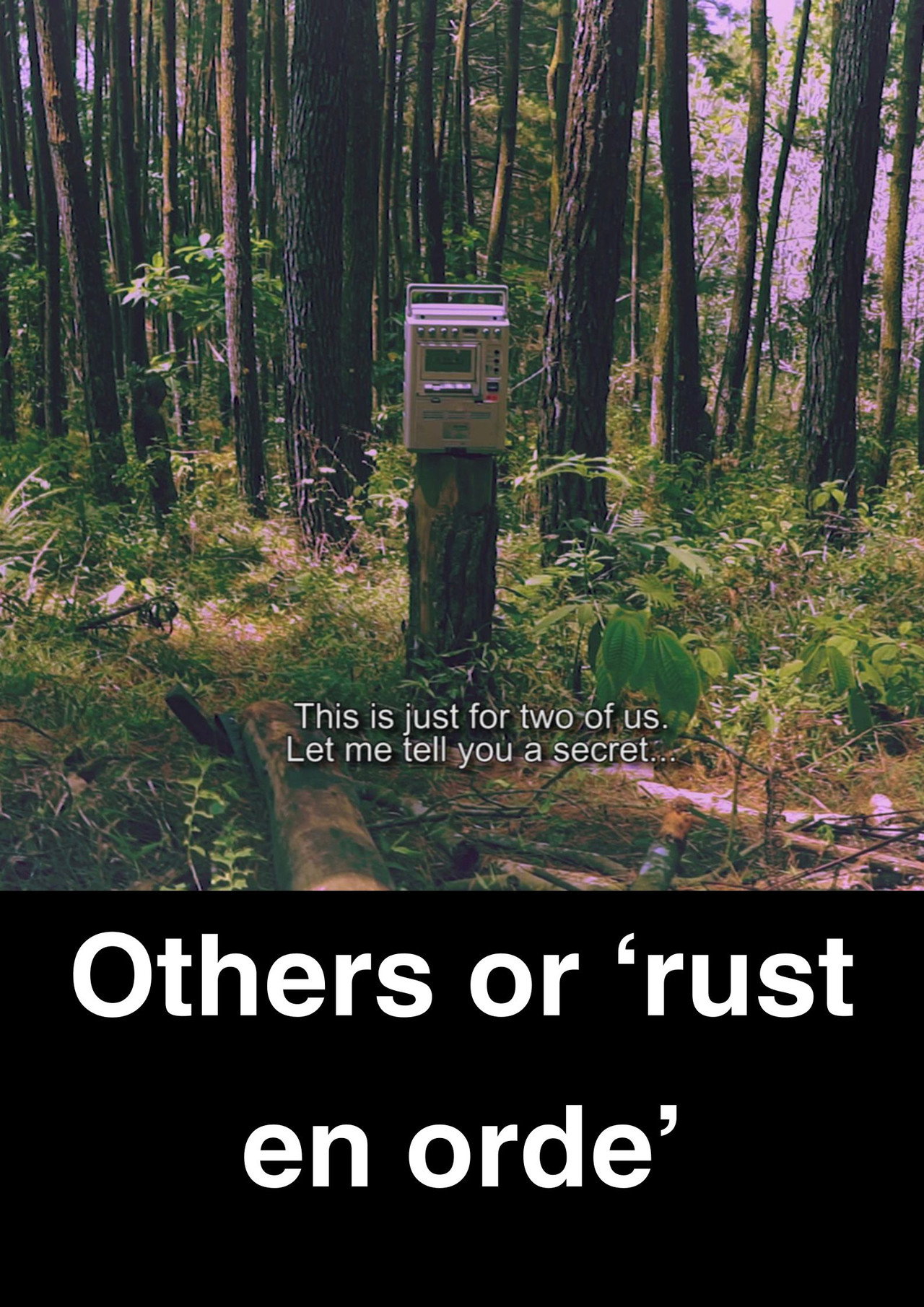 Others or ‘rust en orde’ filmaffisch