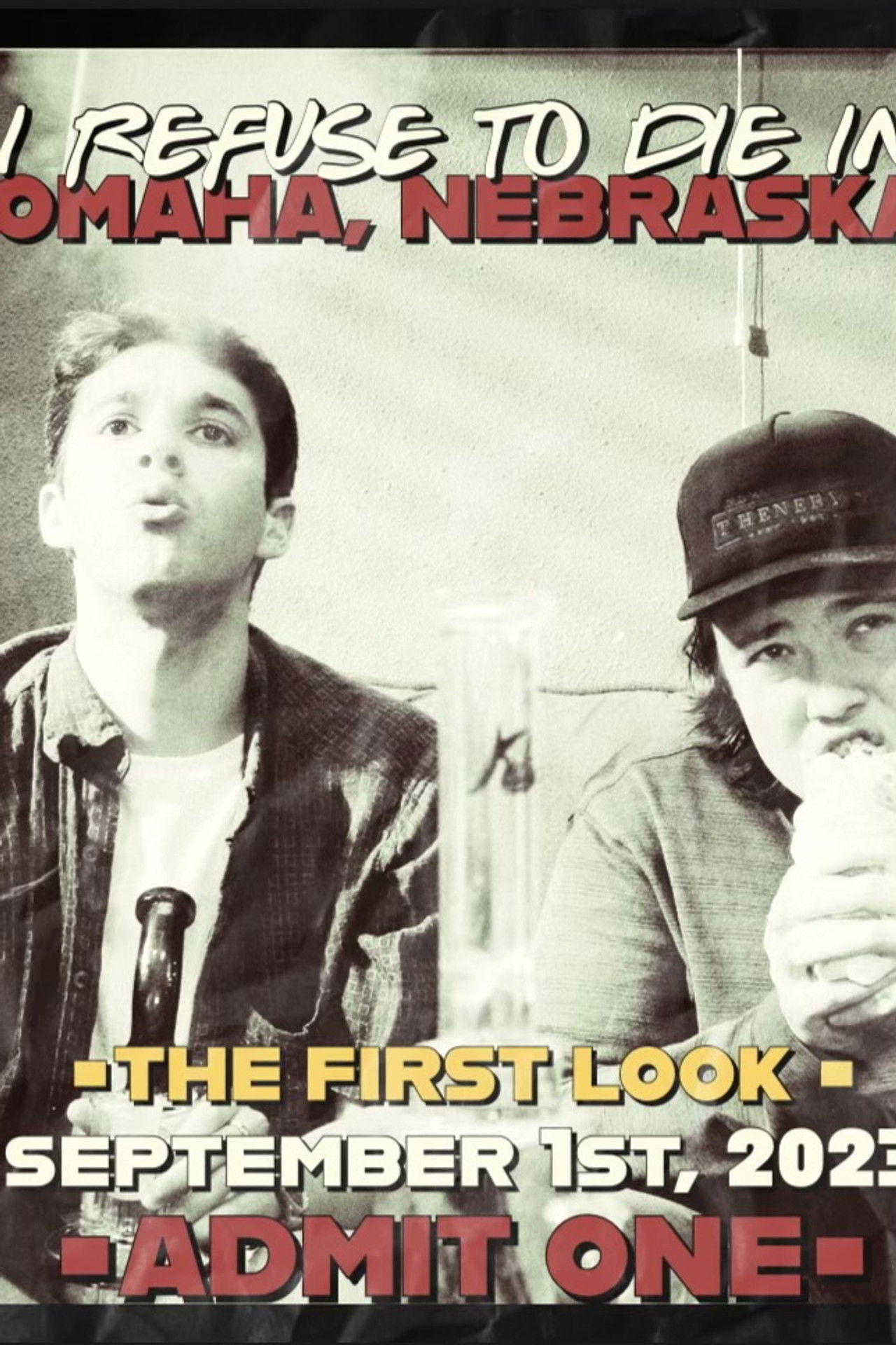 I Refuse to Die in Omaha, Nebraska Backdrop