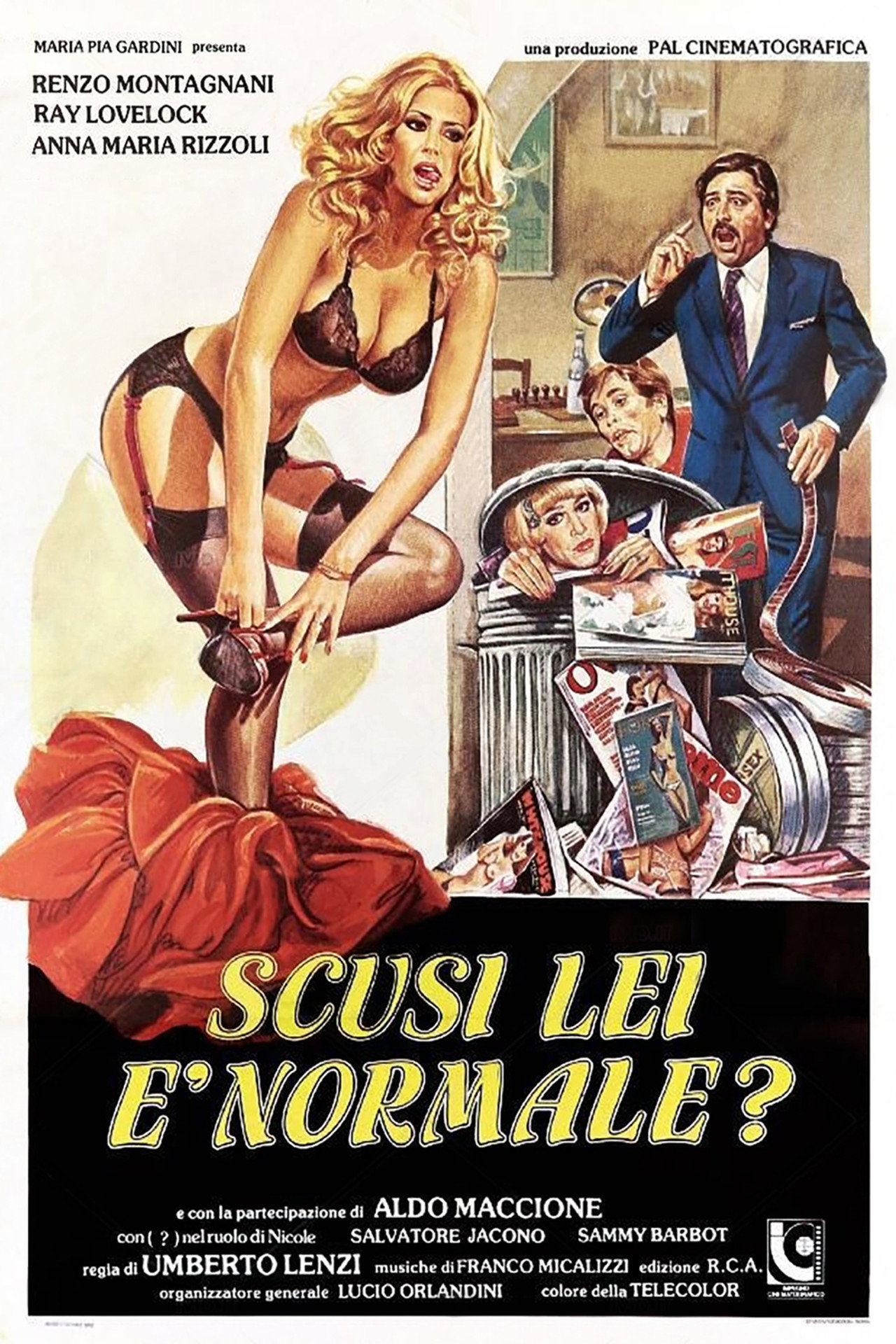Scusi, lei è normale? filmaffisch