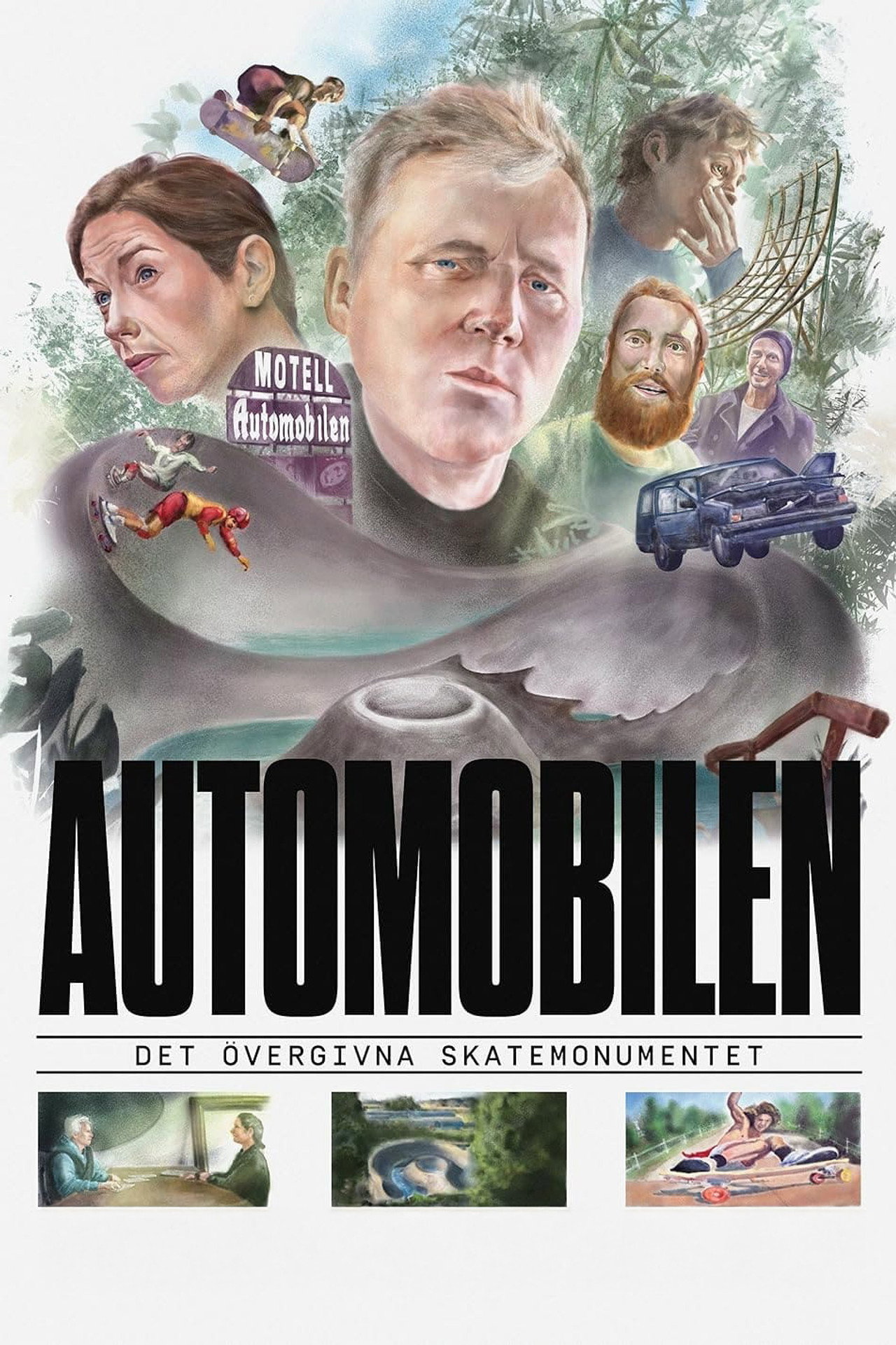 Automobilen: Det övergivna skatemonumentet filmaffisch
