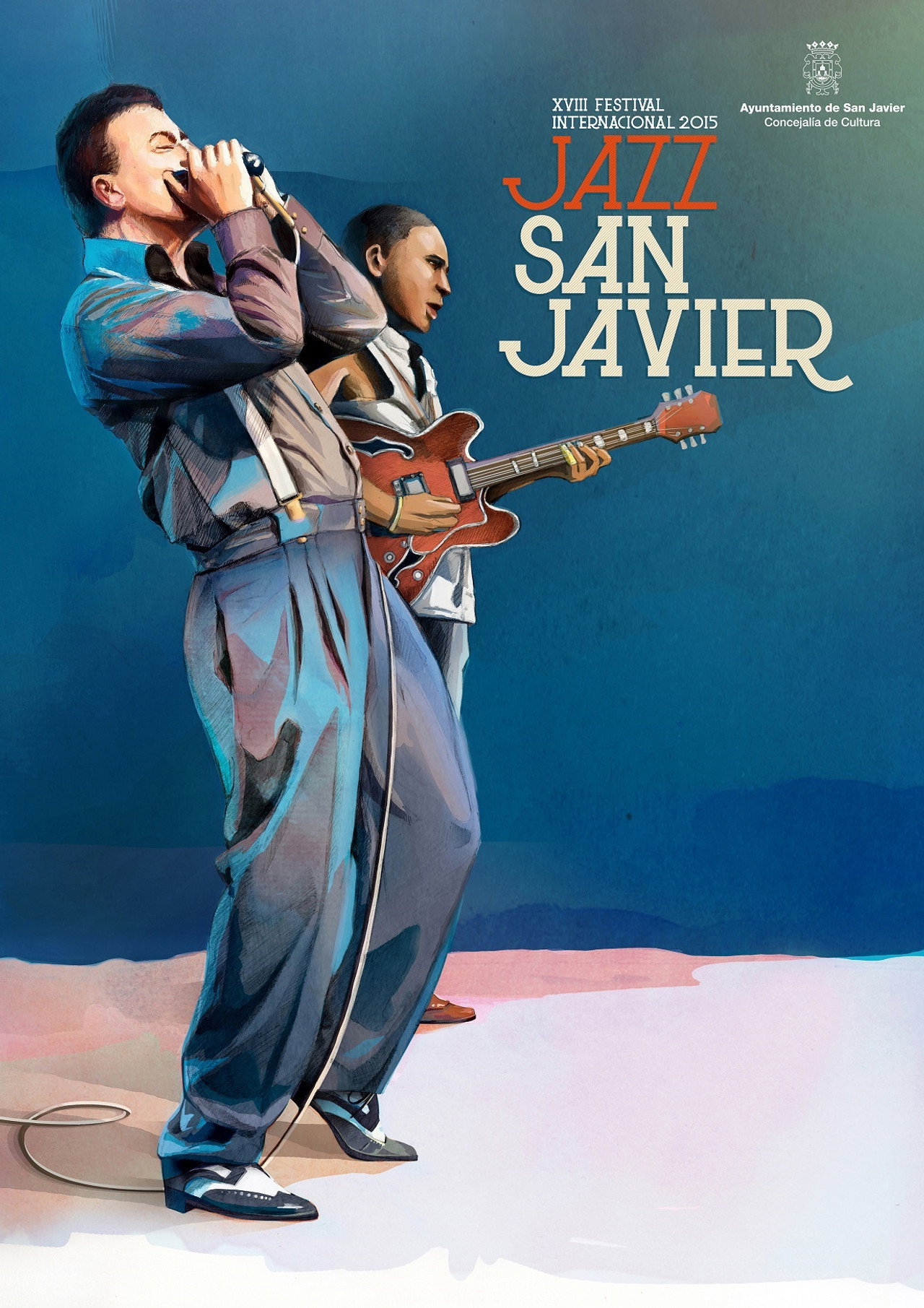 Joe Louis Walker: Festival de Jazz San Javier Backdrop