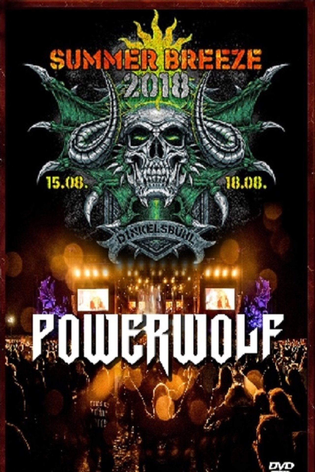 Powerwolf Summer Breeze 2018 filmaffisch