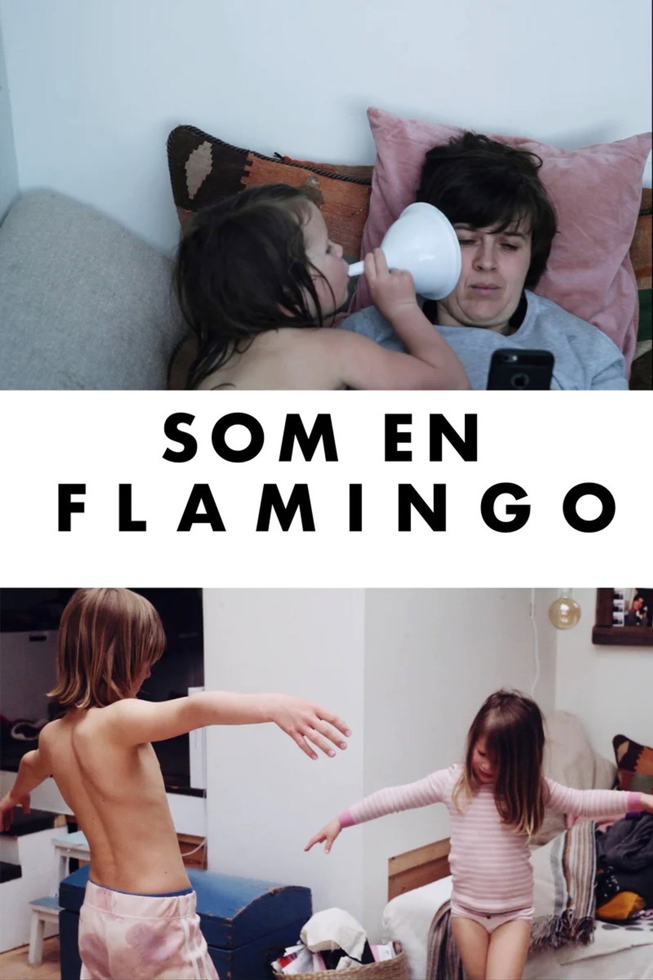 Som en flamingo filmaffisch